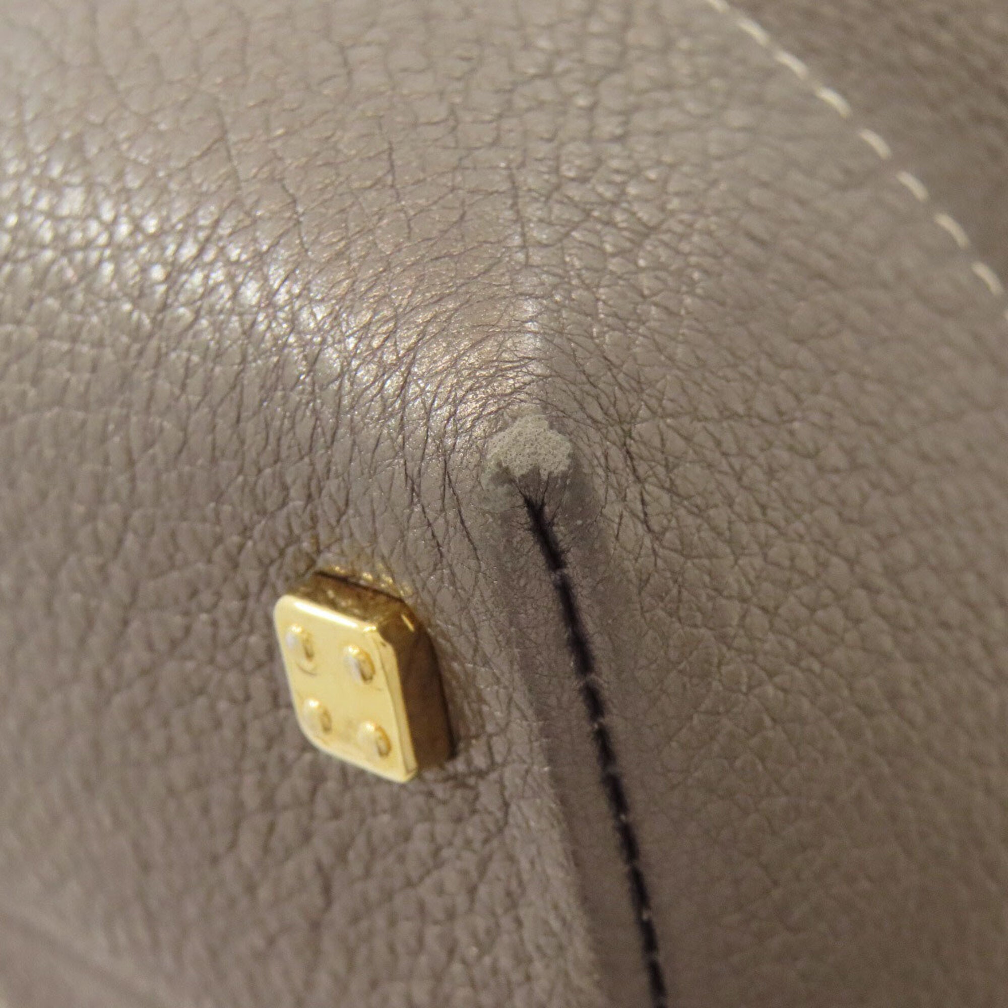 Loewe Bronze Leather Handbag (Pre-Owned)