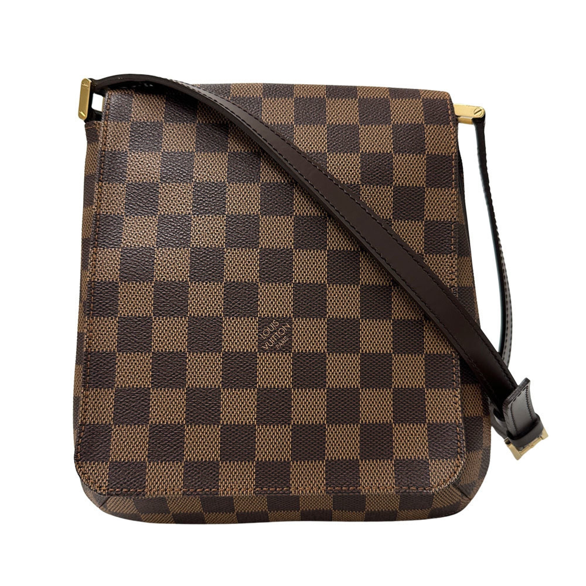 Louis Vuitton Brown Damier Canvas Handbag Shoulder Bag (Pre-Owned)