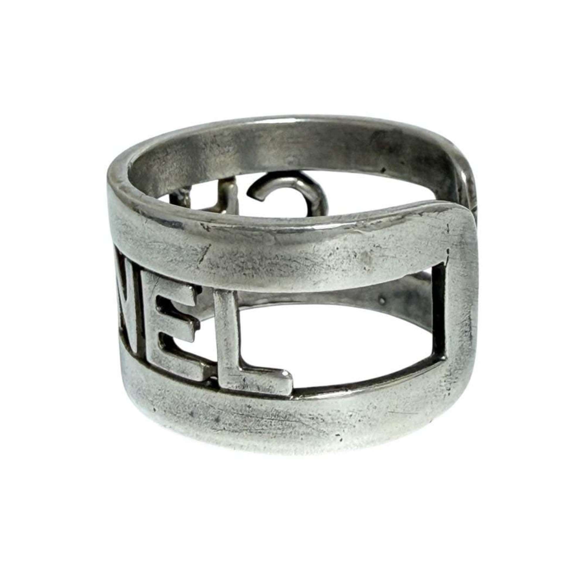 Chanel Metal Band Ring (Pre-Owned)