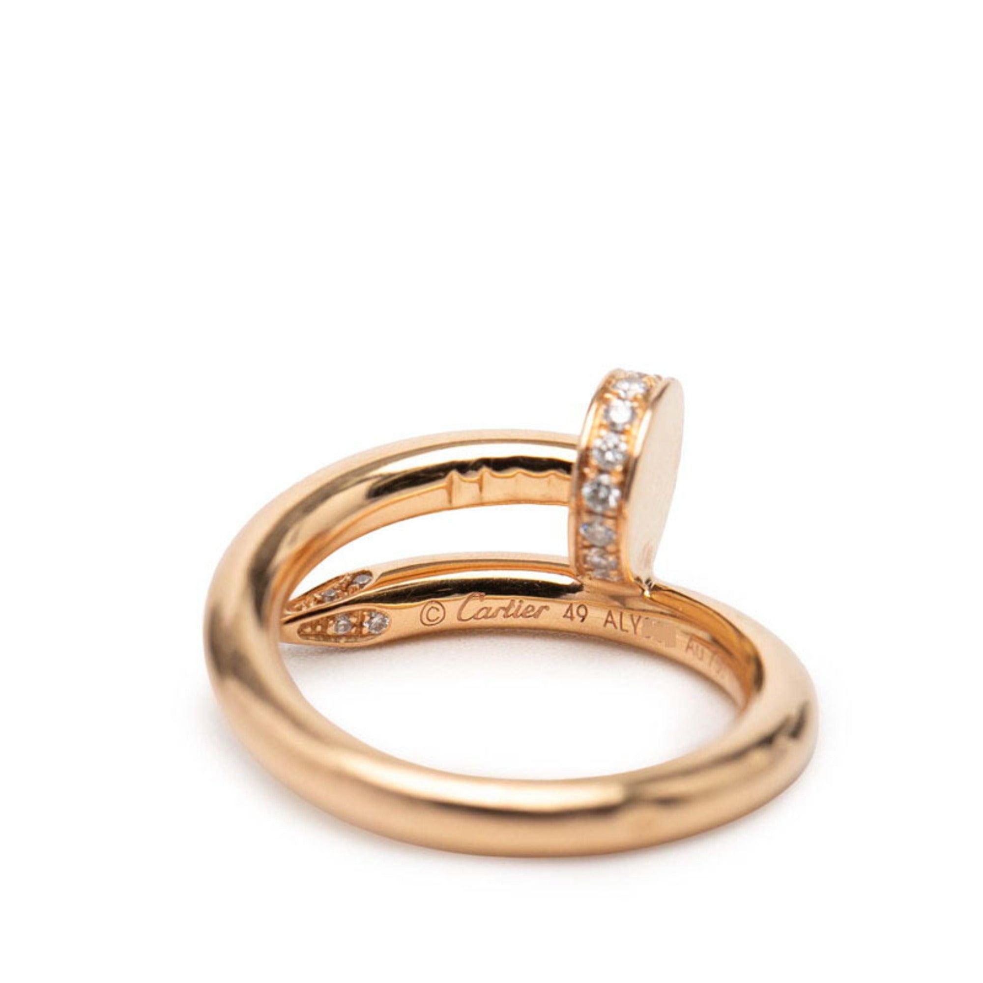 Cartier Pink Gold (18K) Band Ring (Pre-Owned)