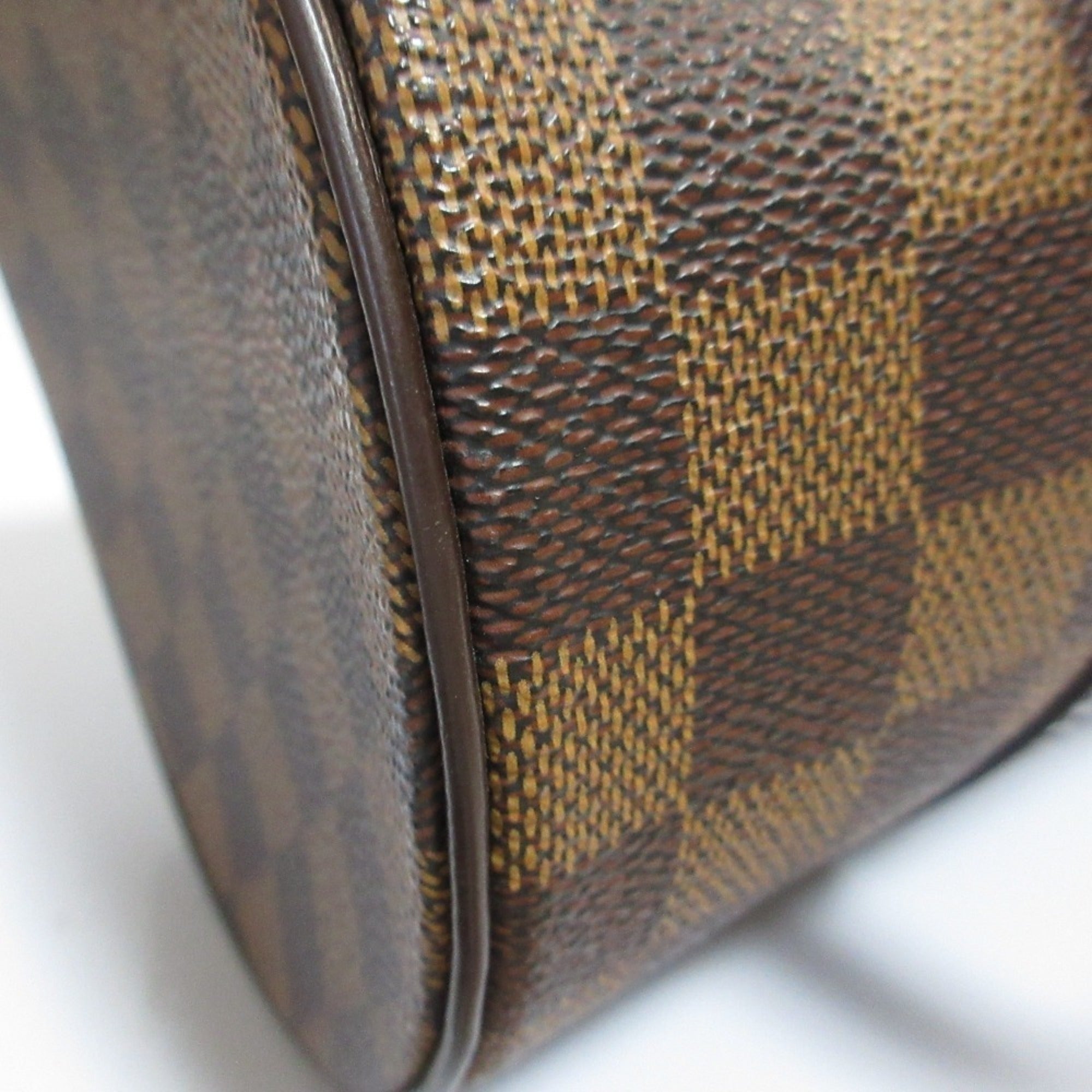 Louis Vuitton Brown Galle Damier Canvas Handbag (Pre-Owned)