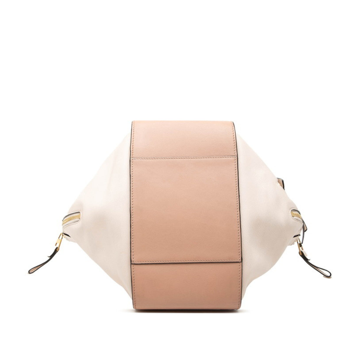 Loewe Hammock Pink Beige Leather Handbag Shoulder Bag (Pre-Owned)
