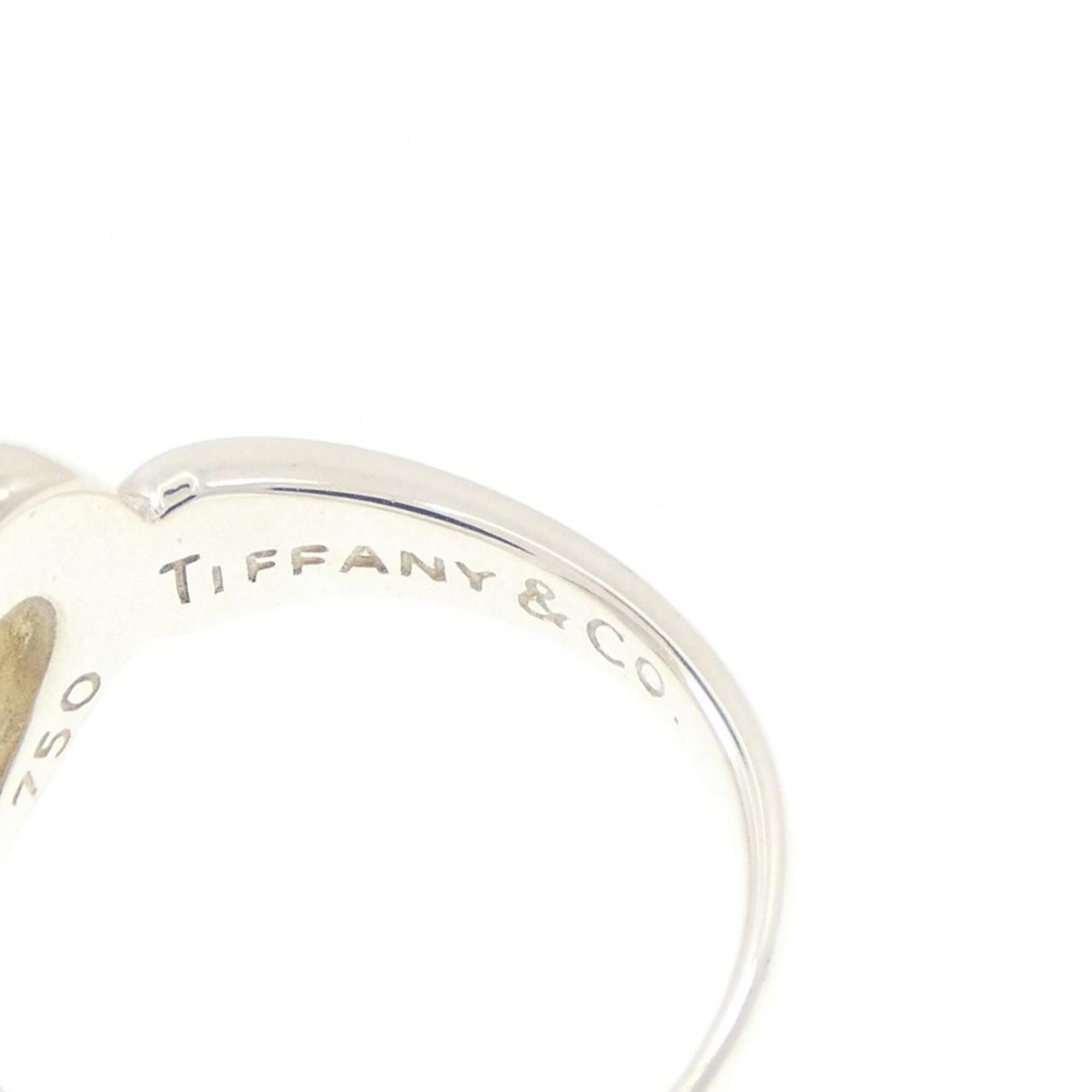 Tiffany Yellow Gold (18K) Silver 925 Band Ring (Pre-Owned)