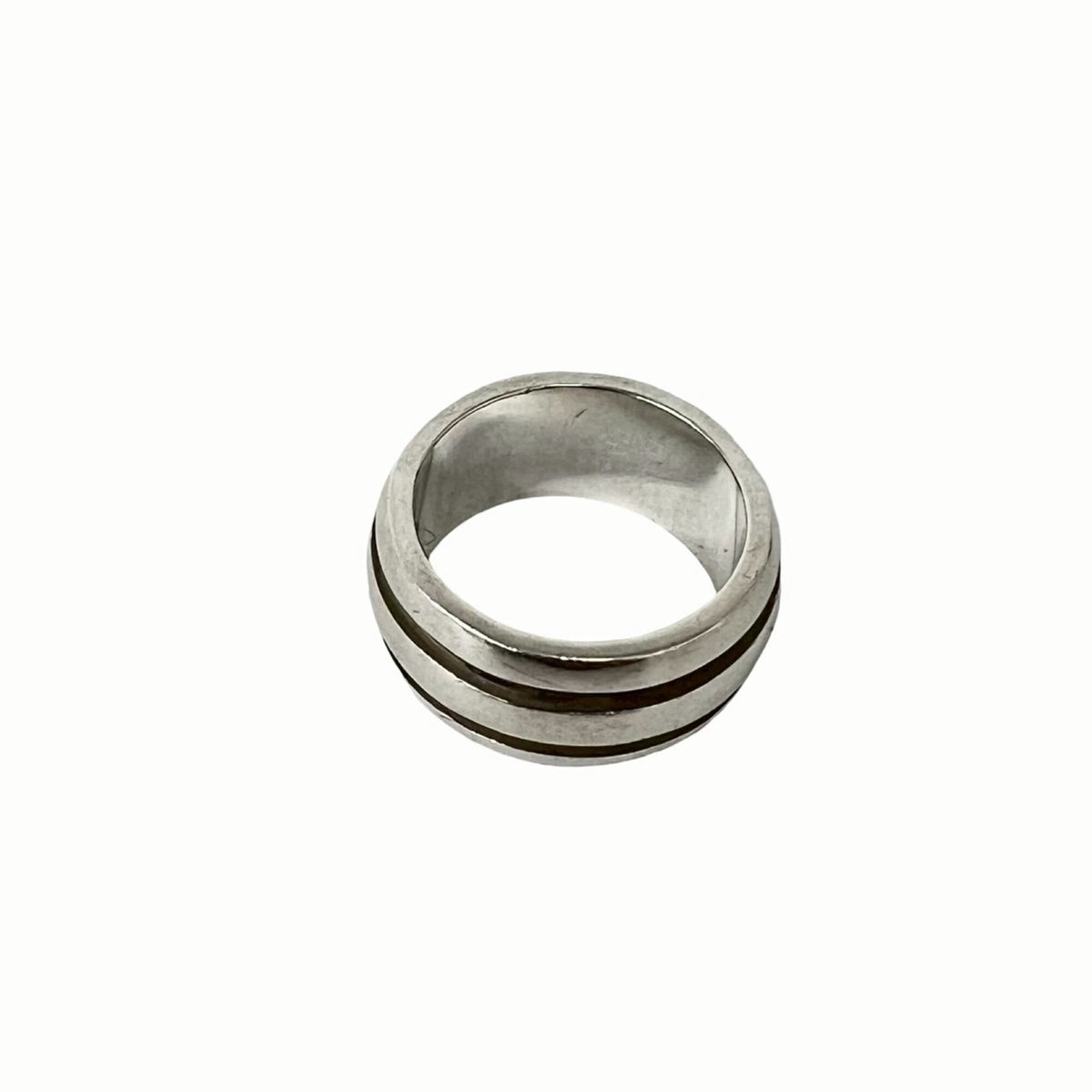 Tiffany Silver Silver 925 Band Ring (Pre-Owned)