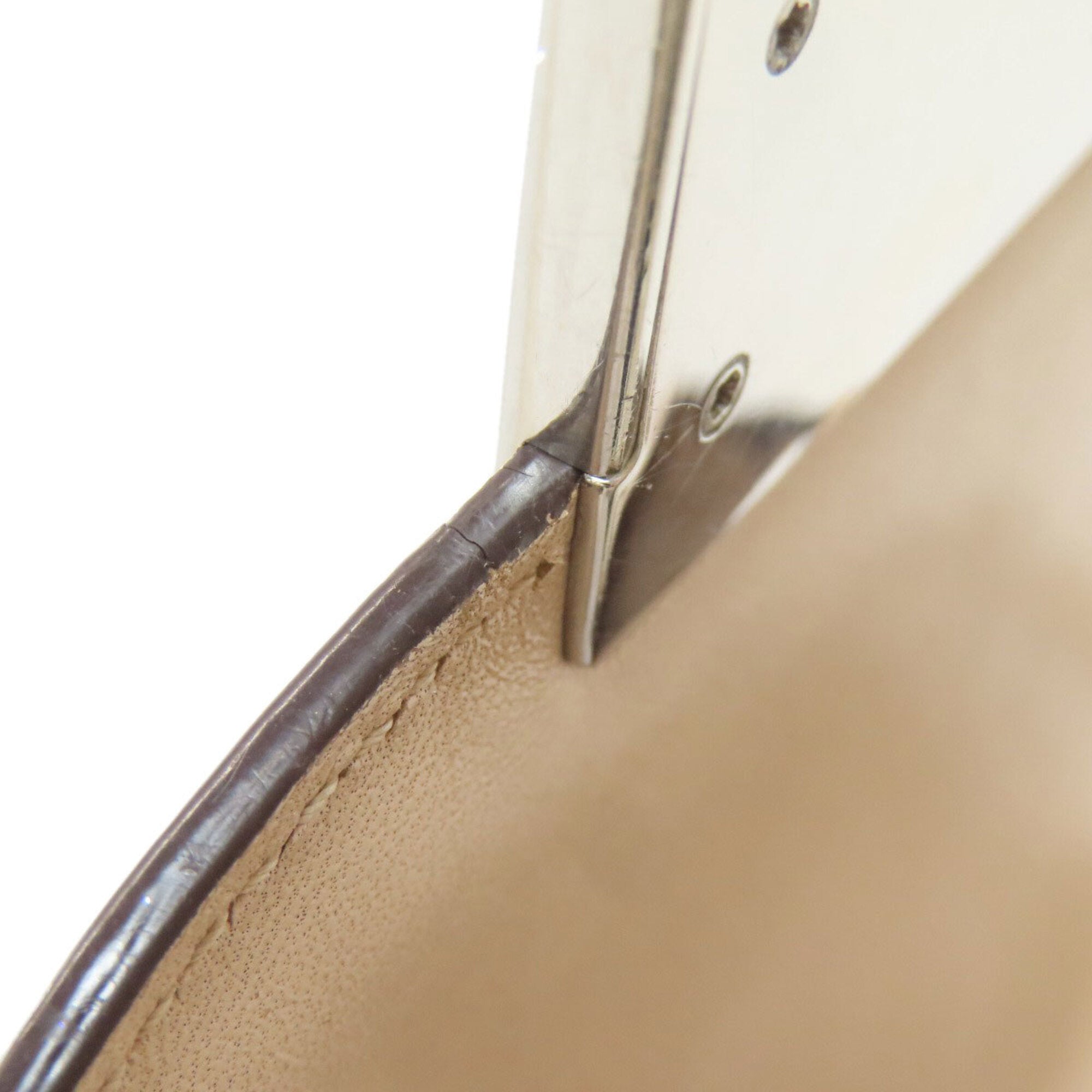 Celine Beige Leather Shoulder Bag (Pre-Owned)