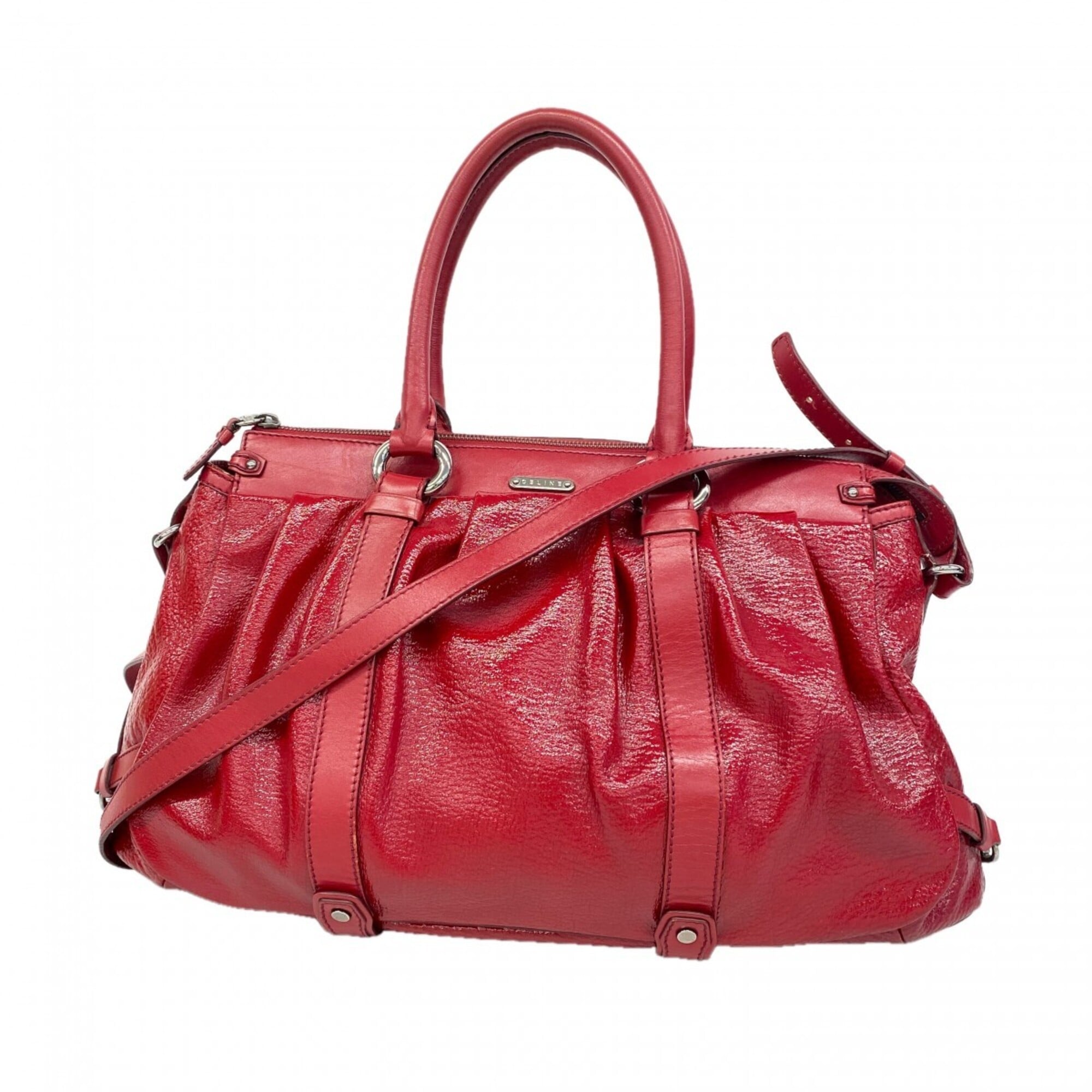 Celine Red Color Handbag (Pre-Owned)