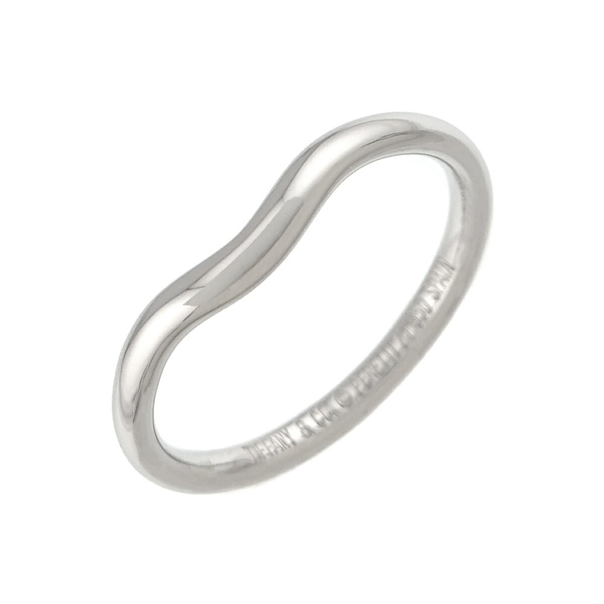 Tiffany Platinum 950 Band Ring (Pre-Owned)
