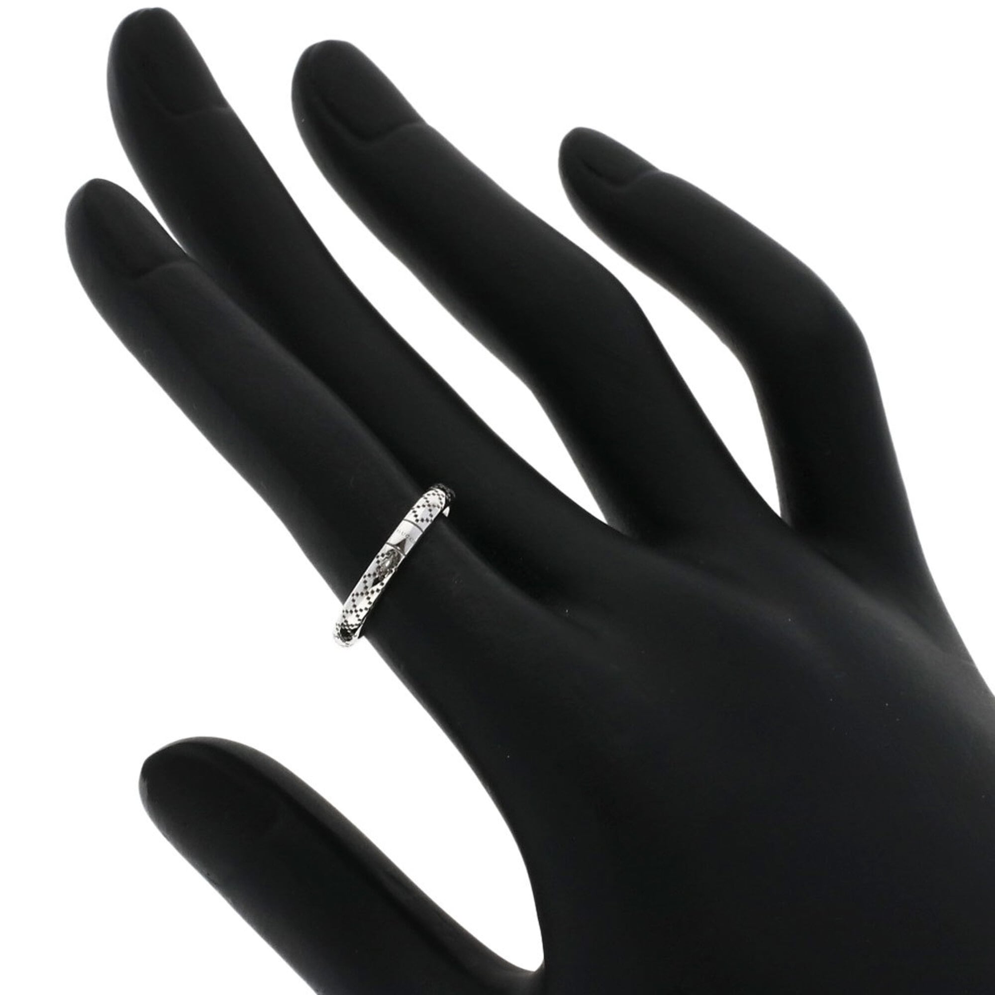 Gucci White Gold (18K) Band Ring (Pre-Owned)