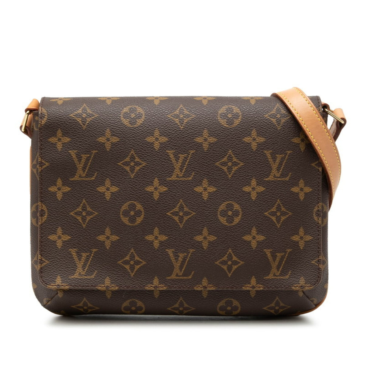 Louis Vuitton Monogram Brown Pvc Leather Shoulder Bag (Pre-Owned)