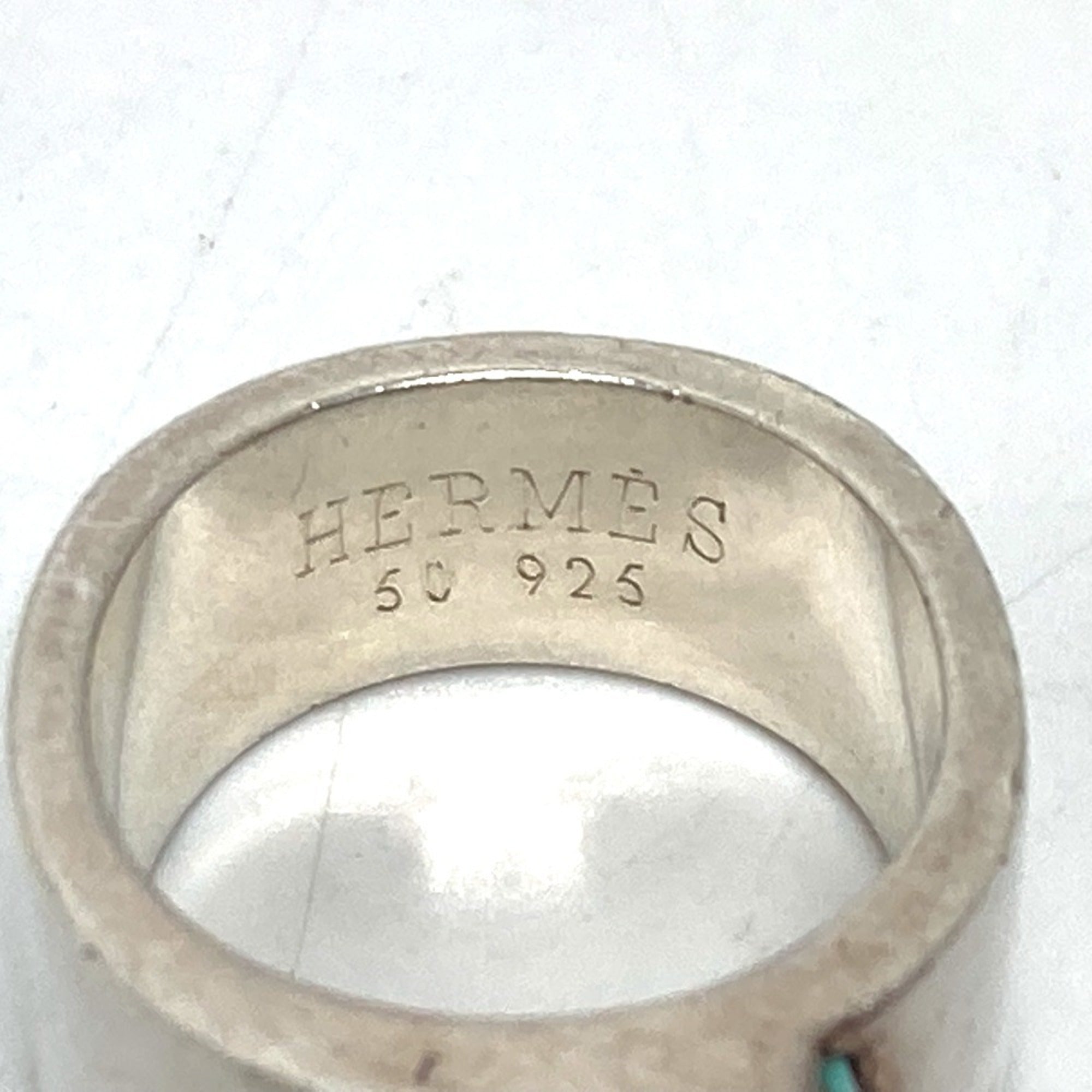 Hermes Blue Band Ring (Pre-Owned)