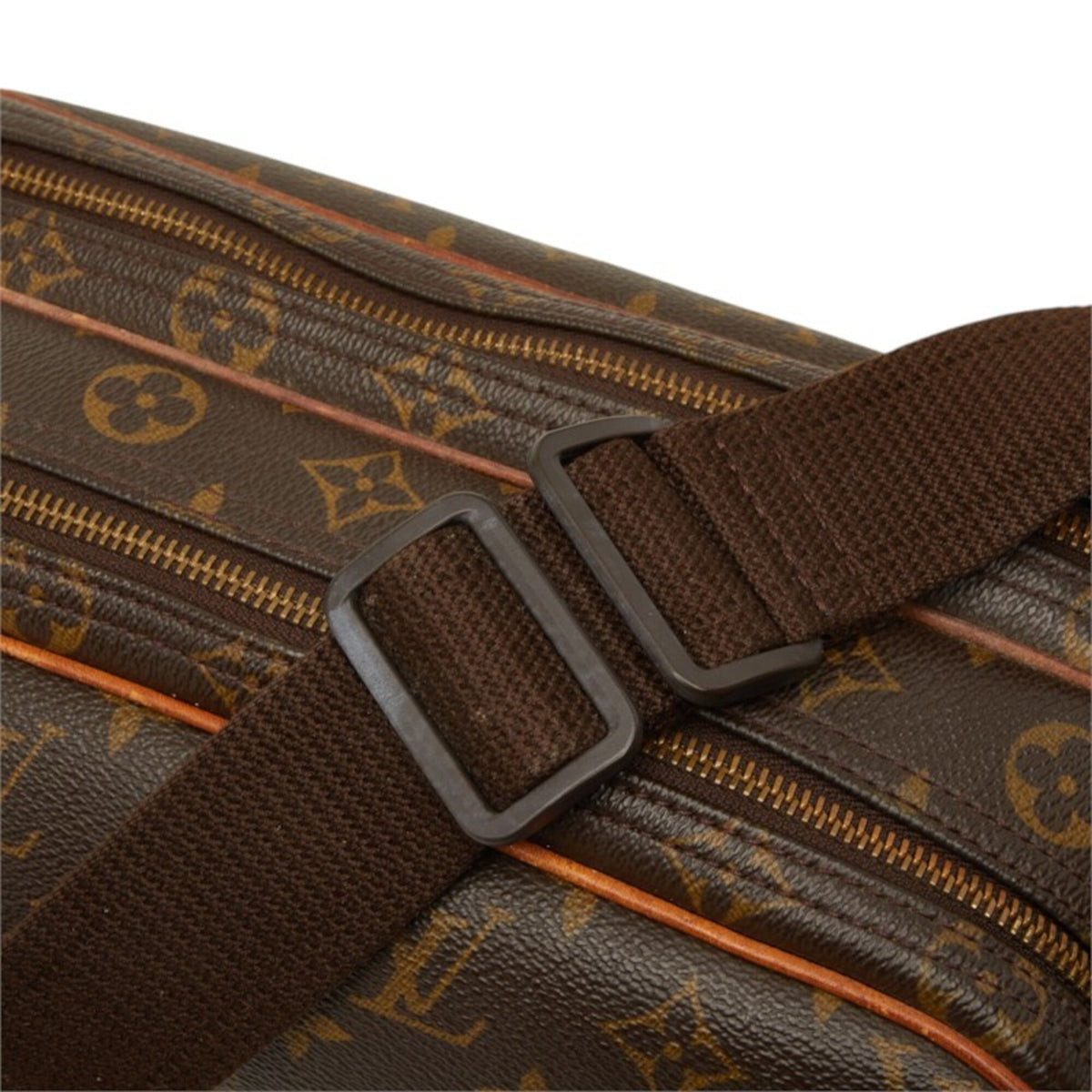 Louis Vuitton Brown Pvc Leather Shoulder Bag (Pre-Owned)