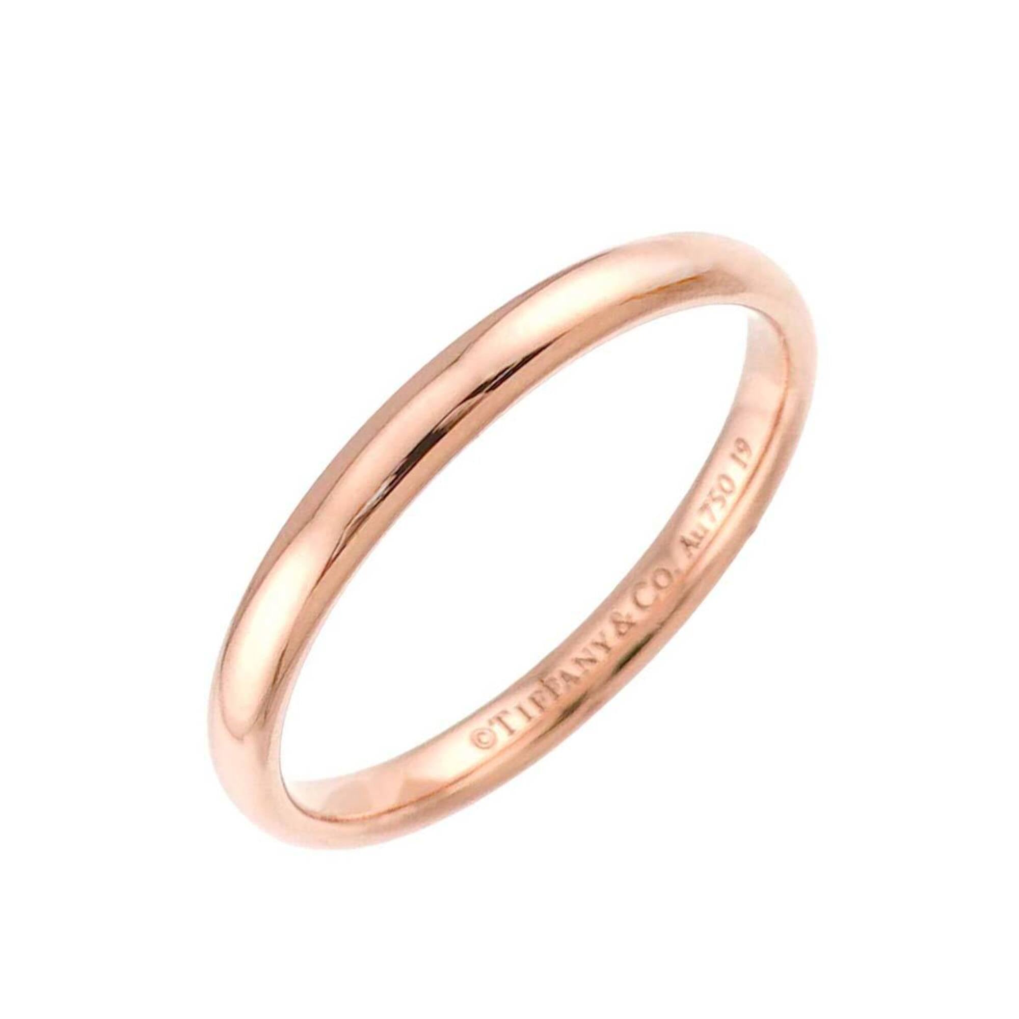Tiffany Pink Gold (18K) Band Ring (Pre-Owned)