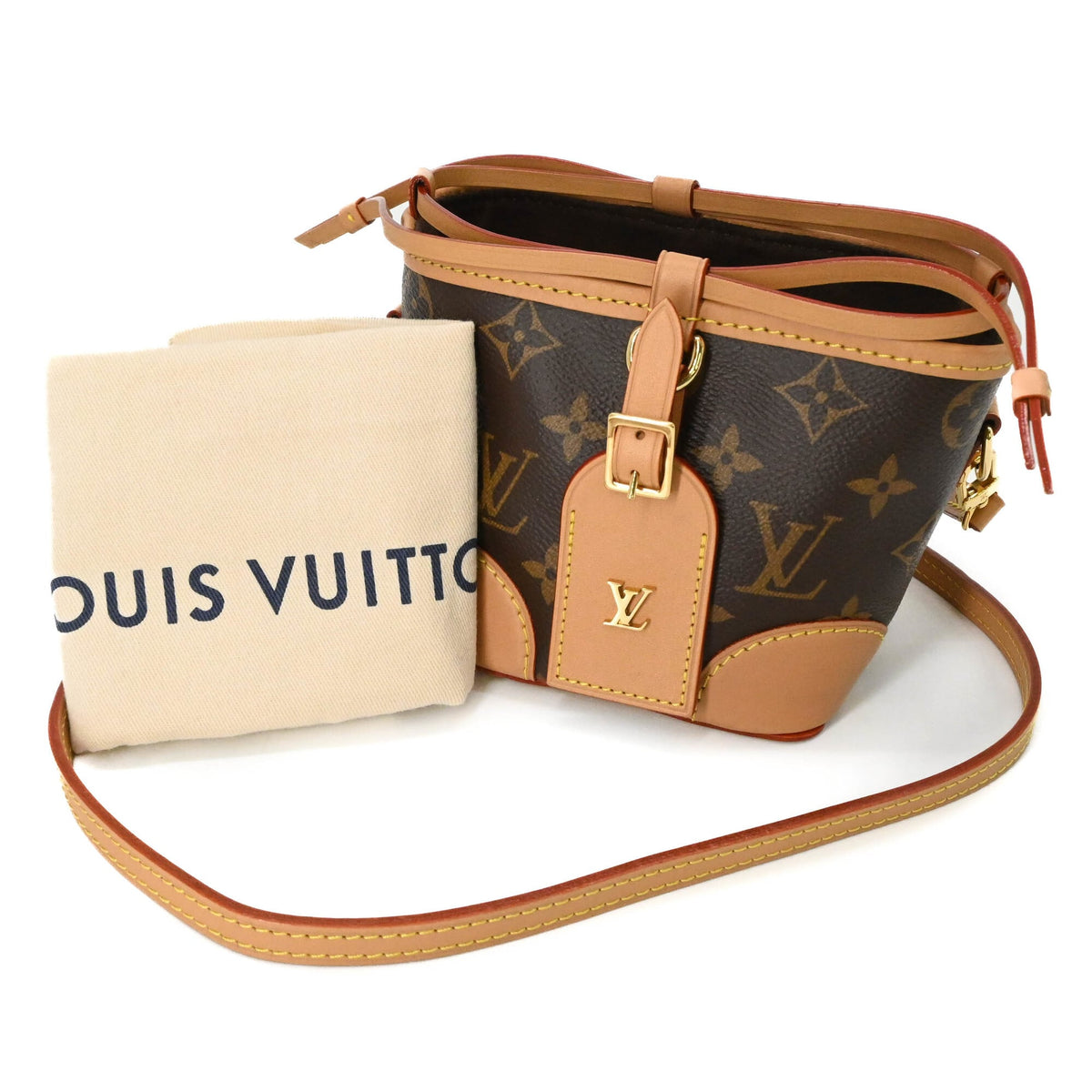Louis Vuitton Monogram Brown Monogram Crossbody Bag Shoulder Bag (Pre-Owned)