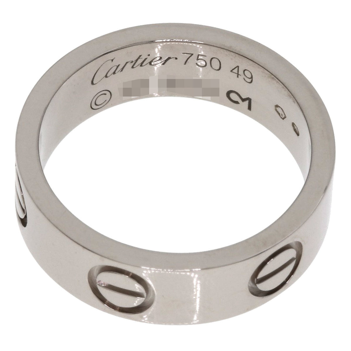 Cartier White Gold (18K) Band Ring (Pre-Owned)