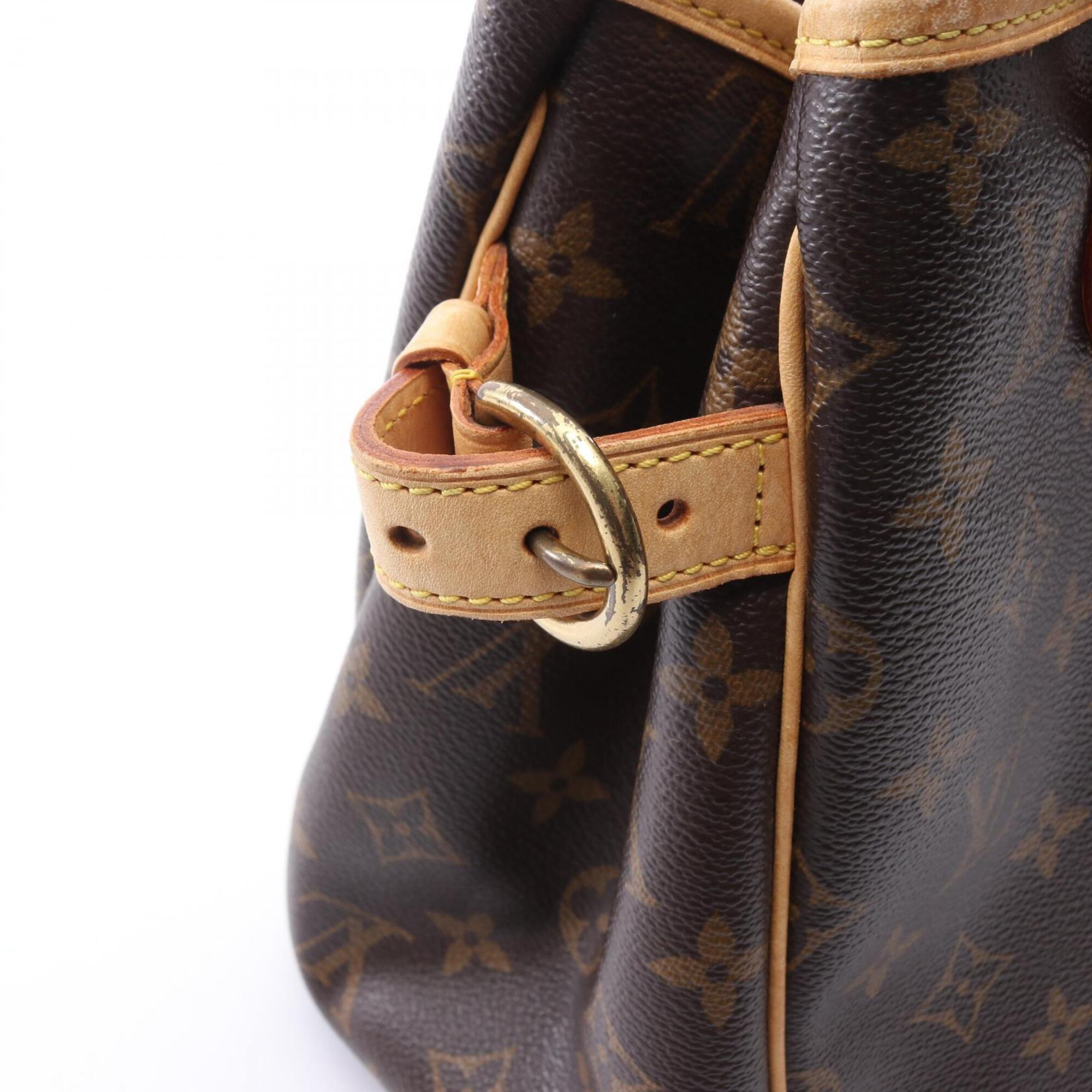 Louis Vuitton Brown Coated Canvas Pvc Leather Monogram Handbag (Pre-Owned)
