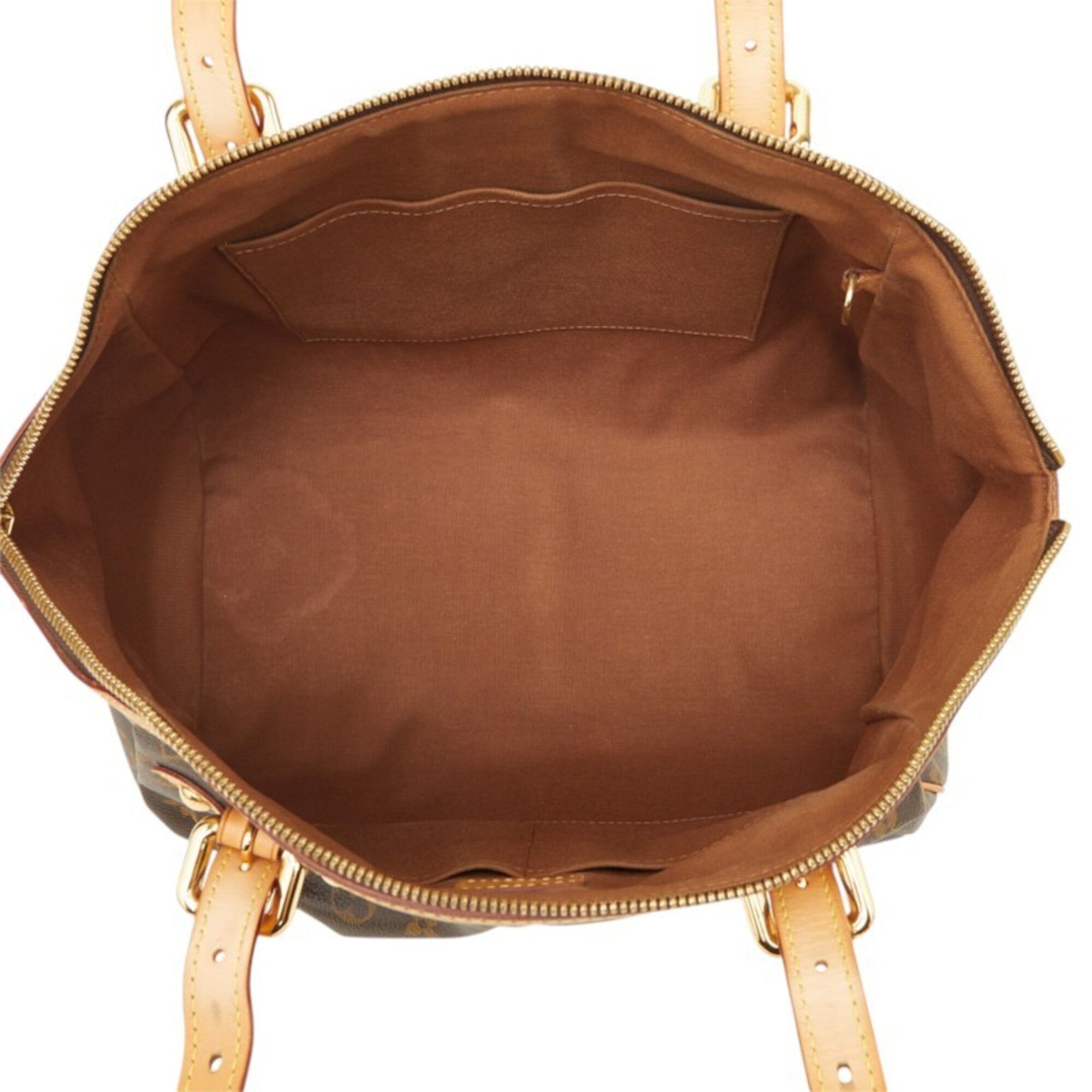 Louis Vuitton Brown Pvc Leather Handbag Shoulder Bag (Pre-Owned)