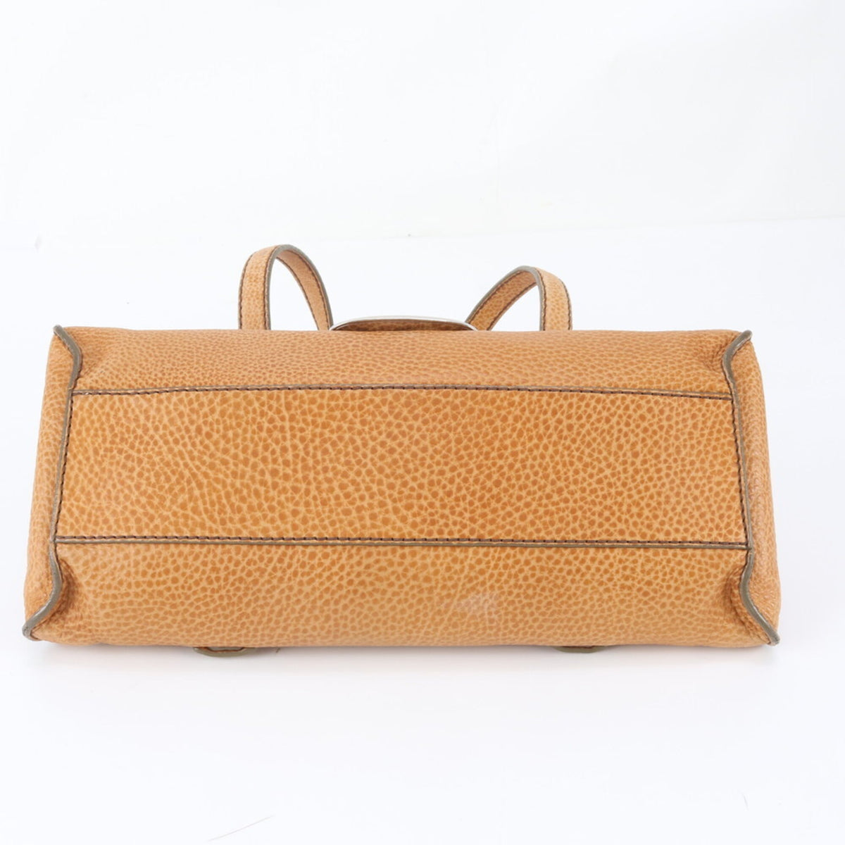 Tod's Brown Leather Handbag Shoulder Bag Tote Bag (Pre-Owned)