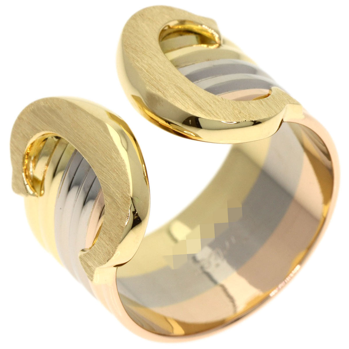 Cartier Yellow Gold (18K) Pink Gold (18K) White Gold (18K) Band Ring (Pre-Owned)