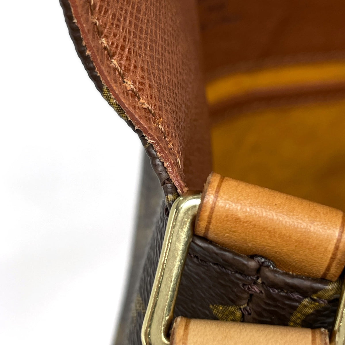 Louis Vuitton Brown Monogram Shoulder Bag (Pre-Owned)