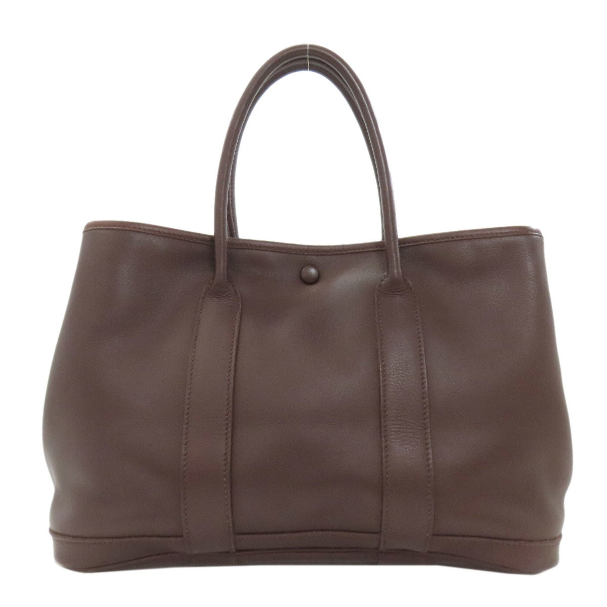 Hermes Havane Swift Leather Handbag (Pre-Owned)