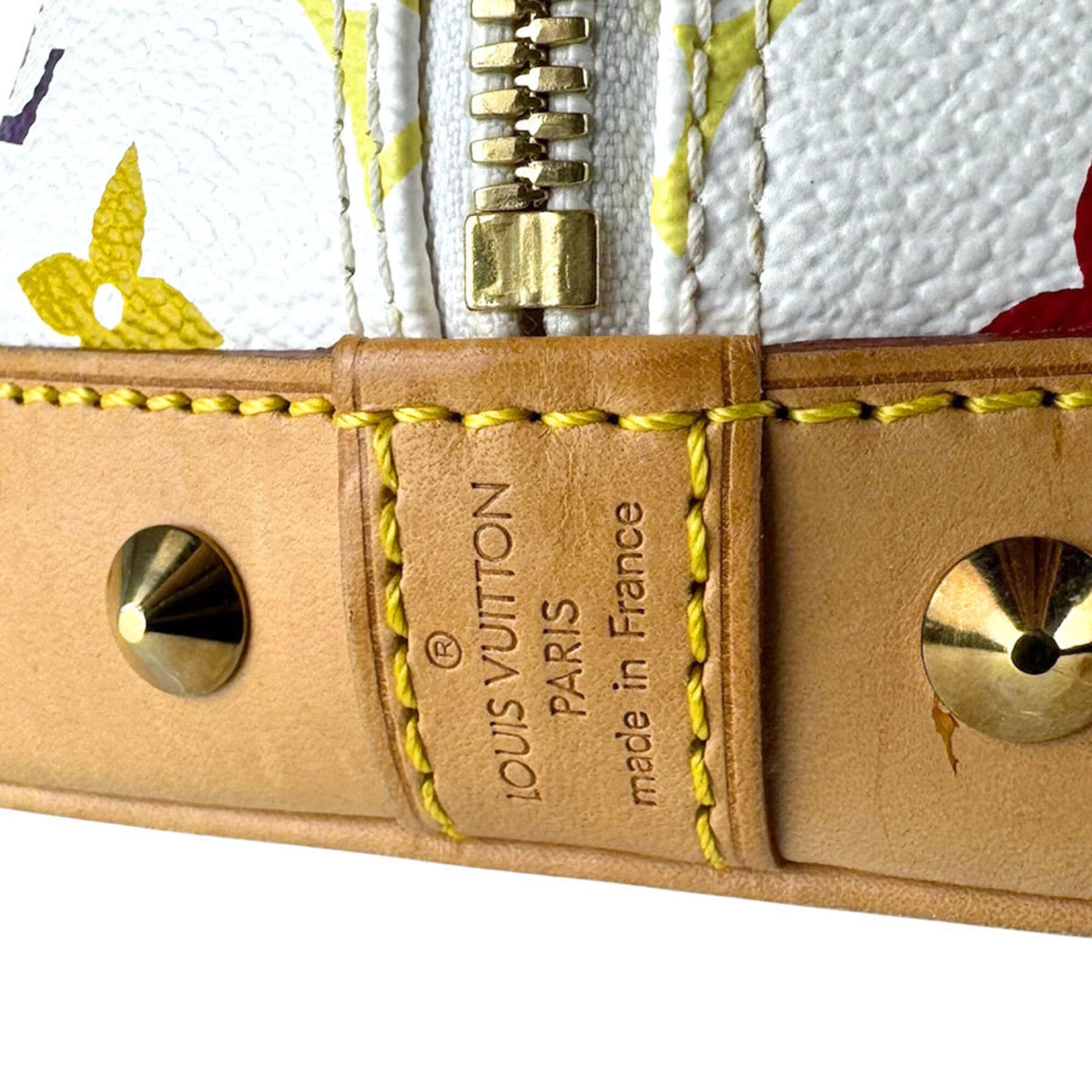 Louis Vuitton Blanc Multi-Color Monogram Multicolore Handbag (Pre-Owned)