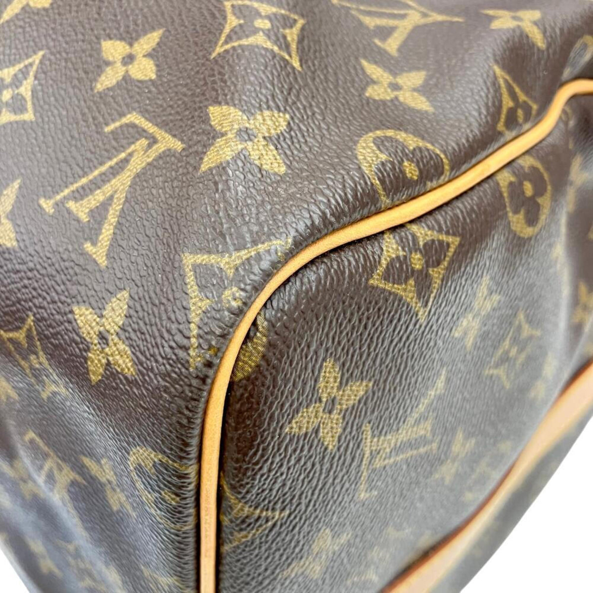 Louis Vuitton Monogram Brown Monogram Boston Bag Shoulder Bag (Pre-Owned)