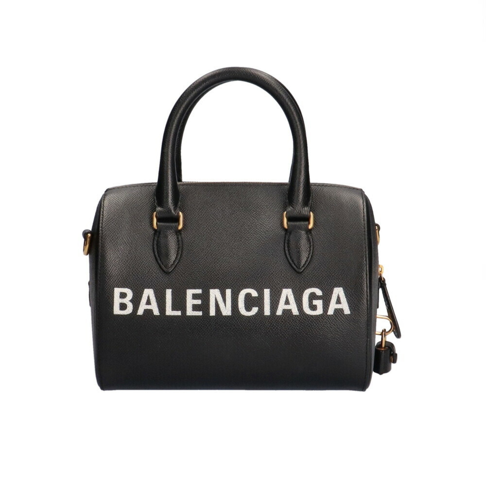 Balenciaga Black Leather Handbag (Pre-Owned)