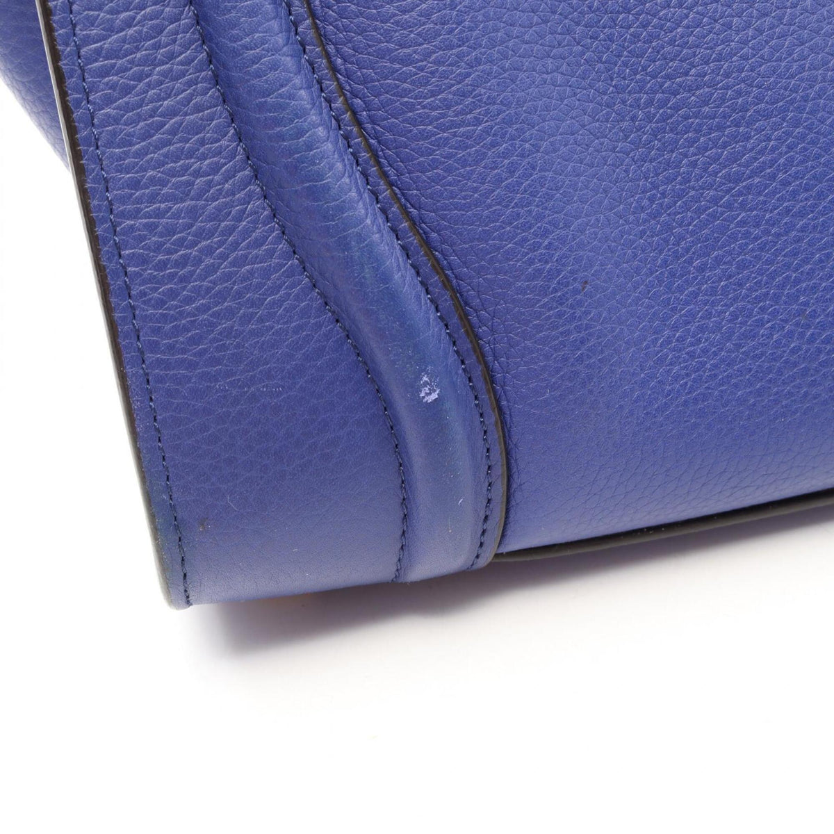 Celine Blue Leather Handbag (Pre-Owned)