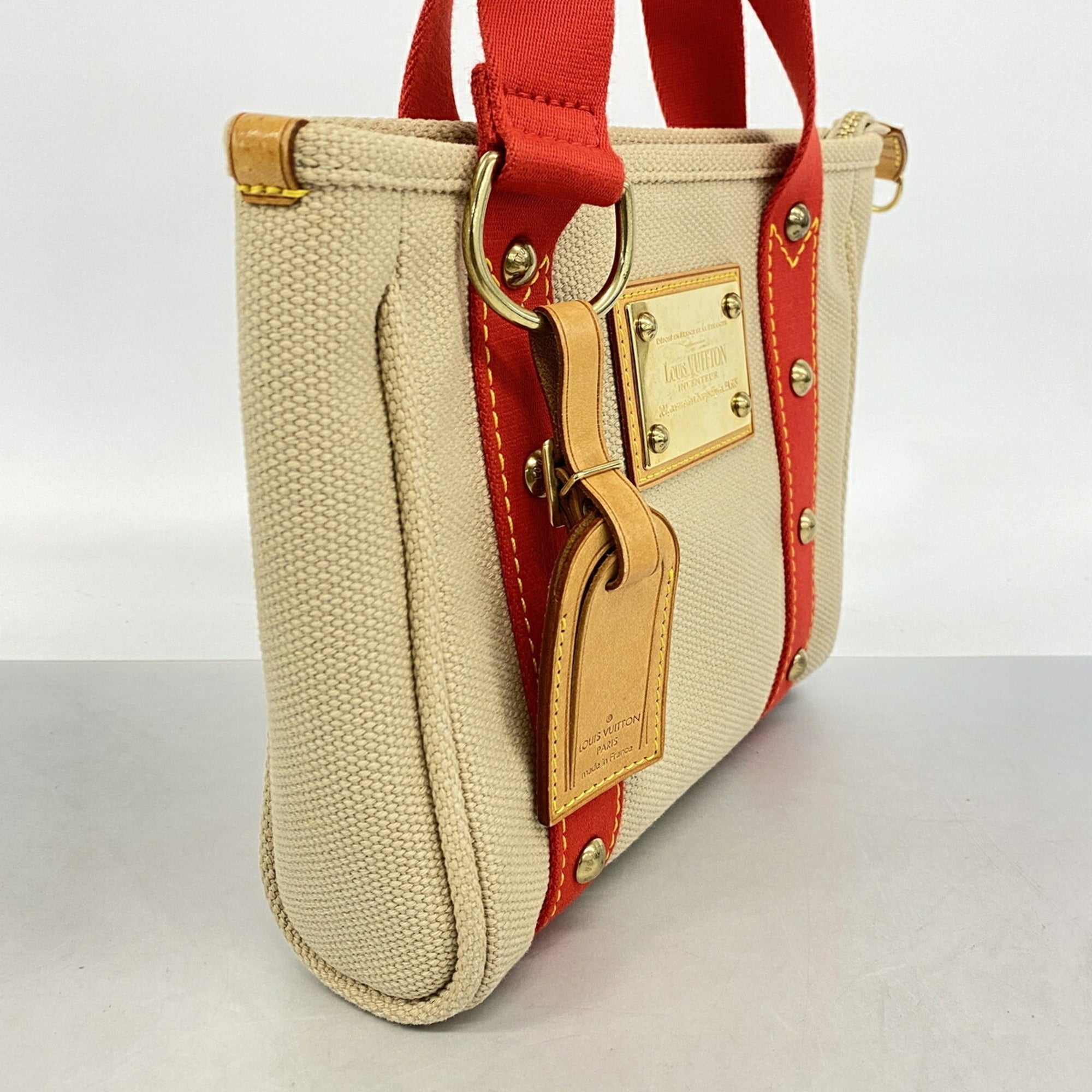 Louis Vuitton Beige Handbag (Pre-Owned)
