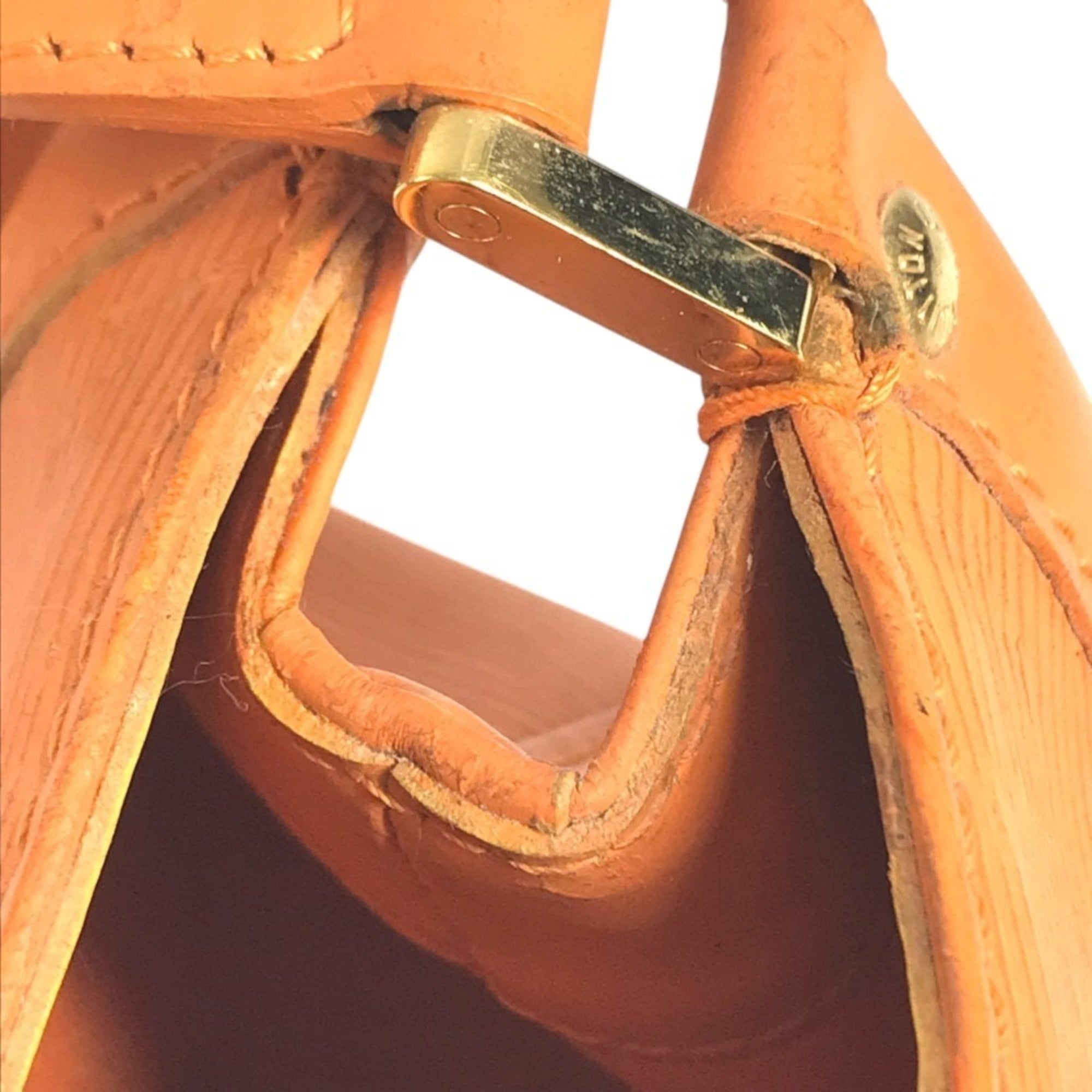 Louis Vuitton Galle Orange Epi Leather Handbag Shoulder Bag (Pre-Owned)