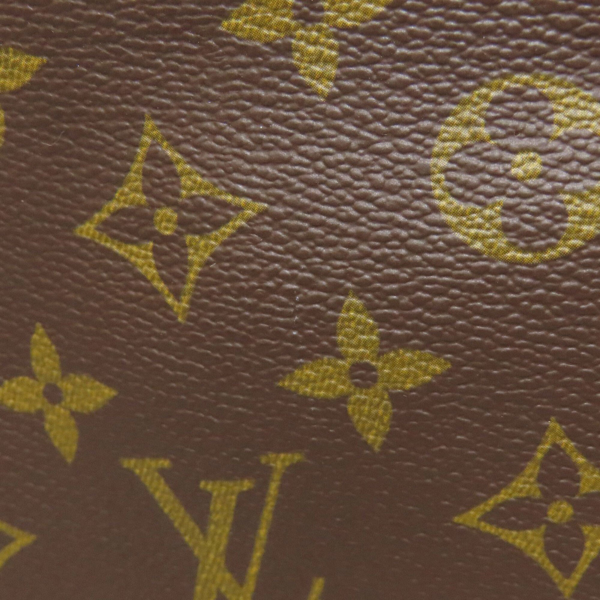 Louis Vuitton Brown Monogram Canvas Handbag (Pre-Owned)