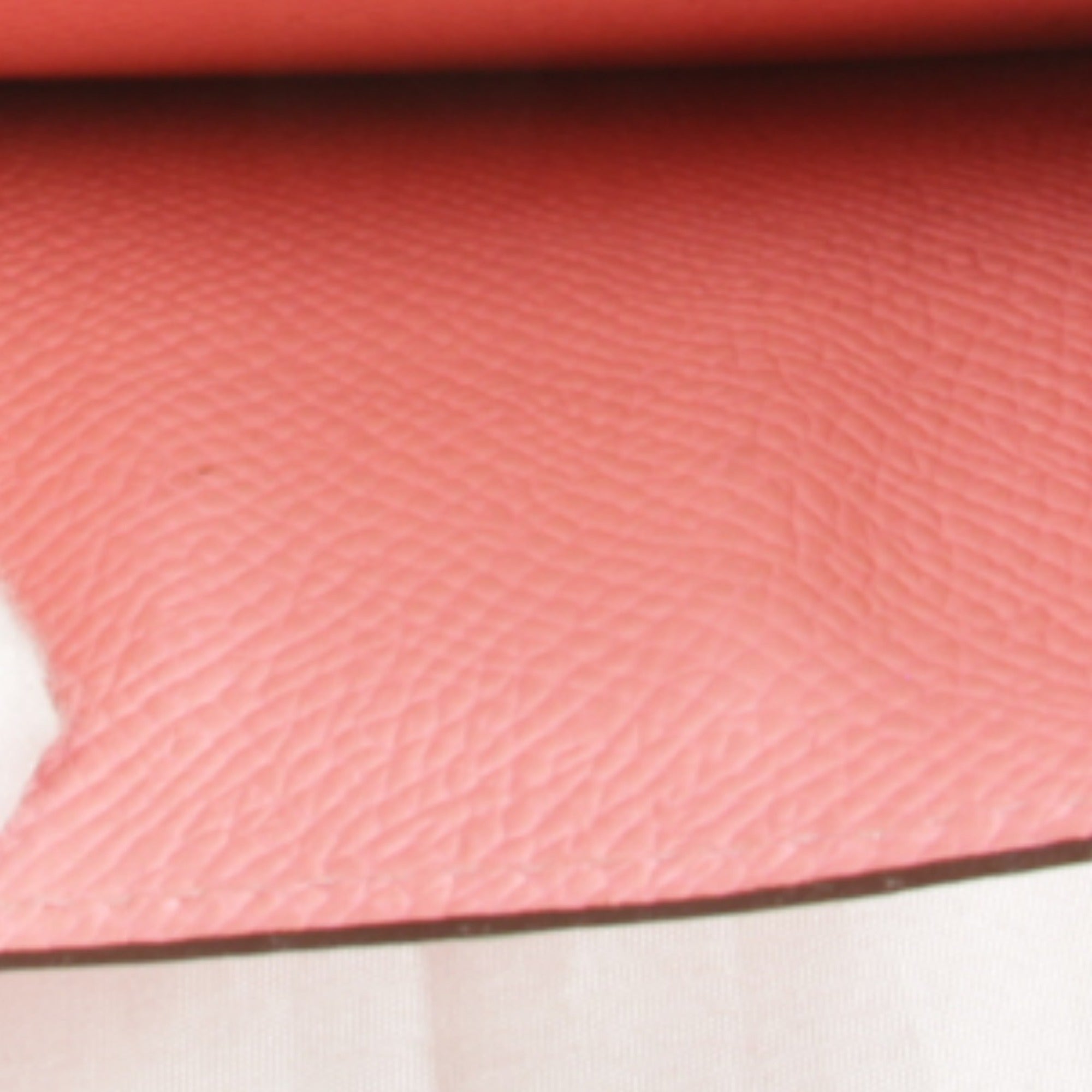 Hermes Kelly Pink Leather Coin Purse/Coin Case (Pre-Owned)