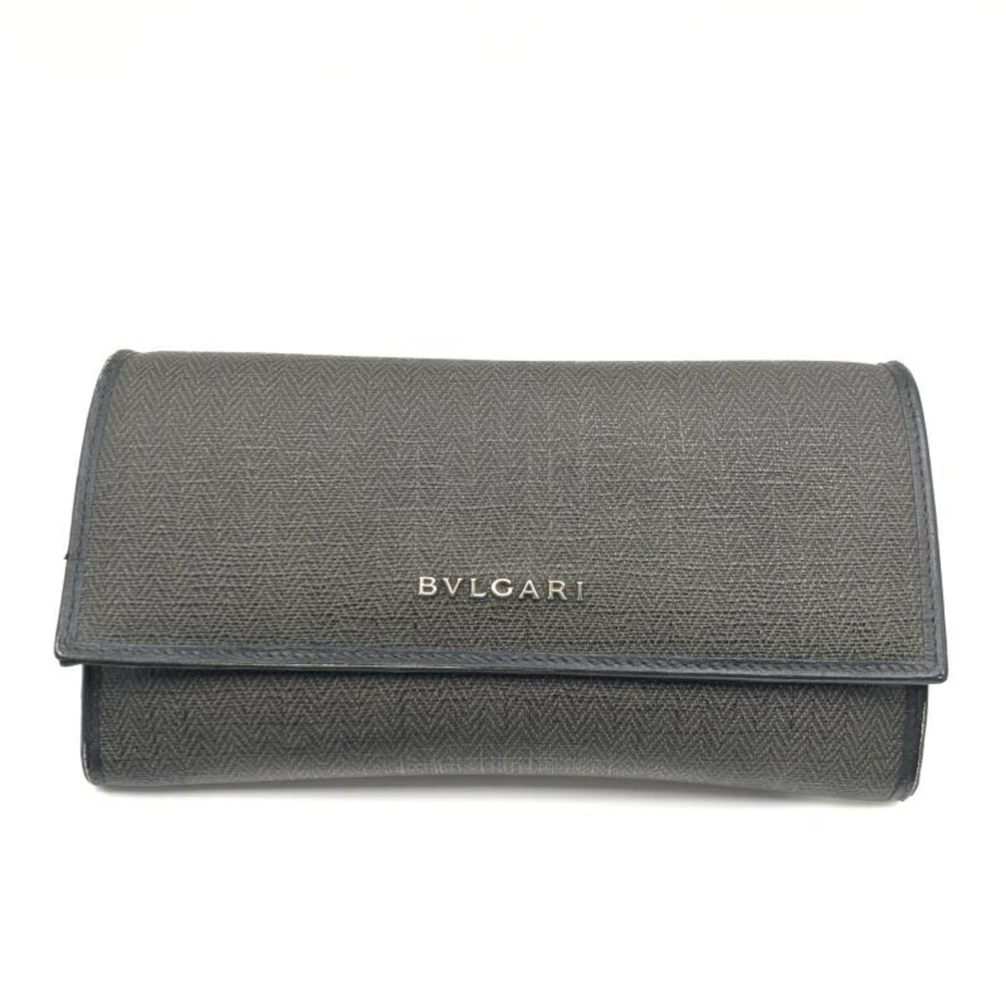 Bvlgari Weekend Blue Bill Wallet (Bi-Fold) (Pre-Owned)