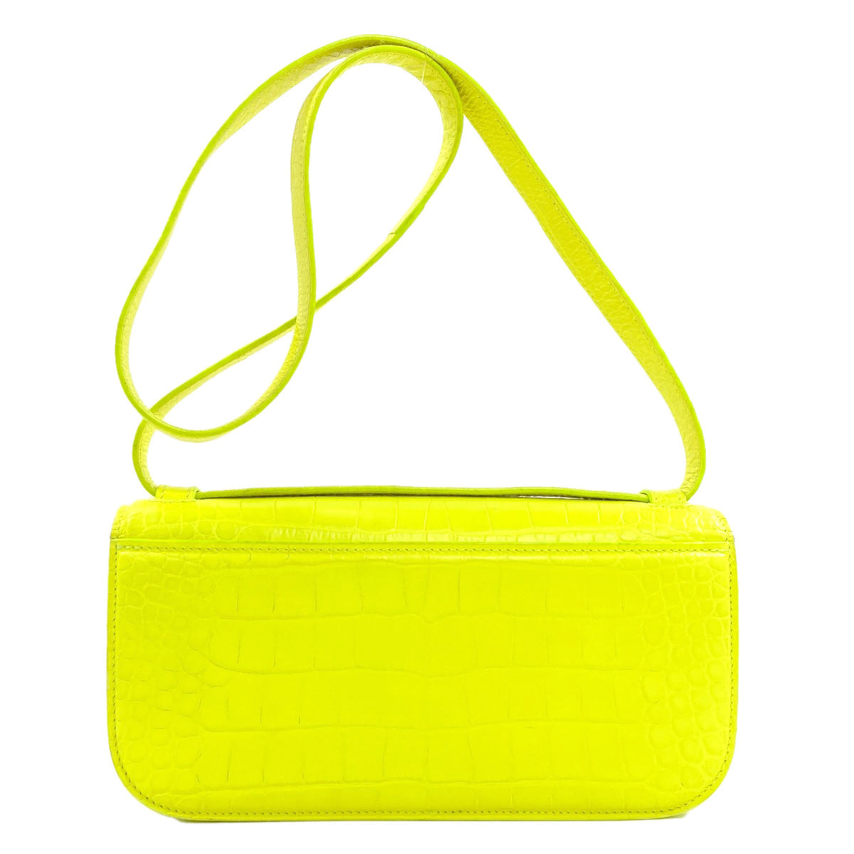 Balenciaga Yellow Leather Shoulder Bag (Pre-Owned)
