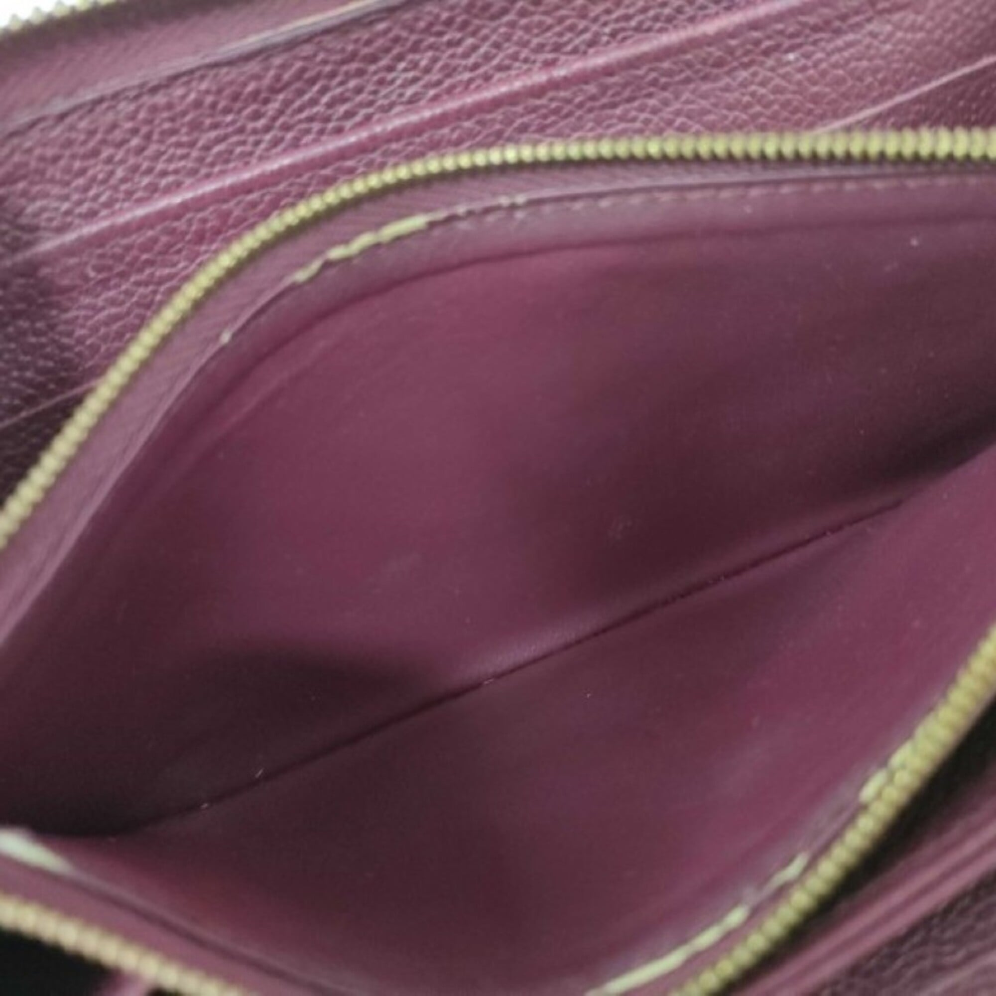 Louis Vuitton Monogram Empreinte Purple Raisin Monogram Empreinte Long Wallet (Bi-Fold) (Pre-Owned)