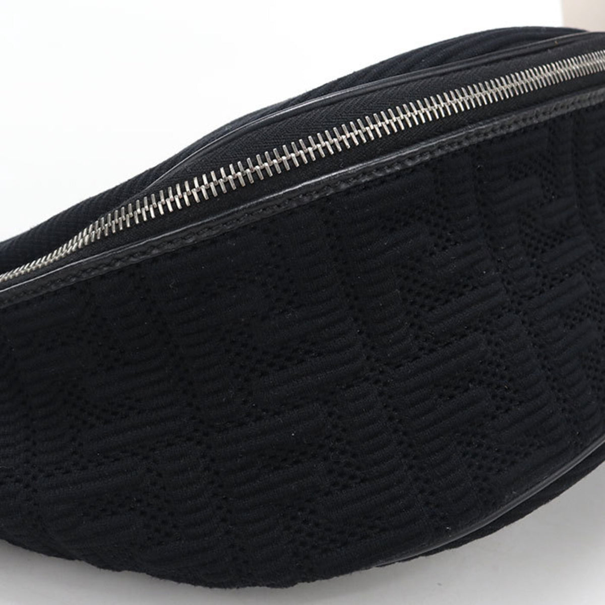 Fendi Black Jacquard Sling Bag (Pre-Owned)