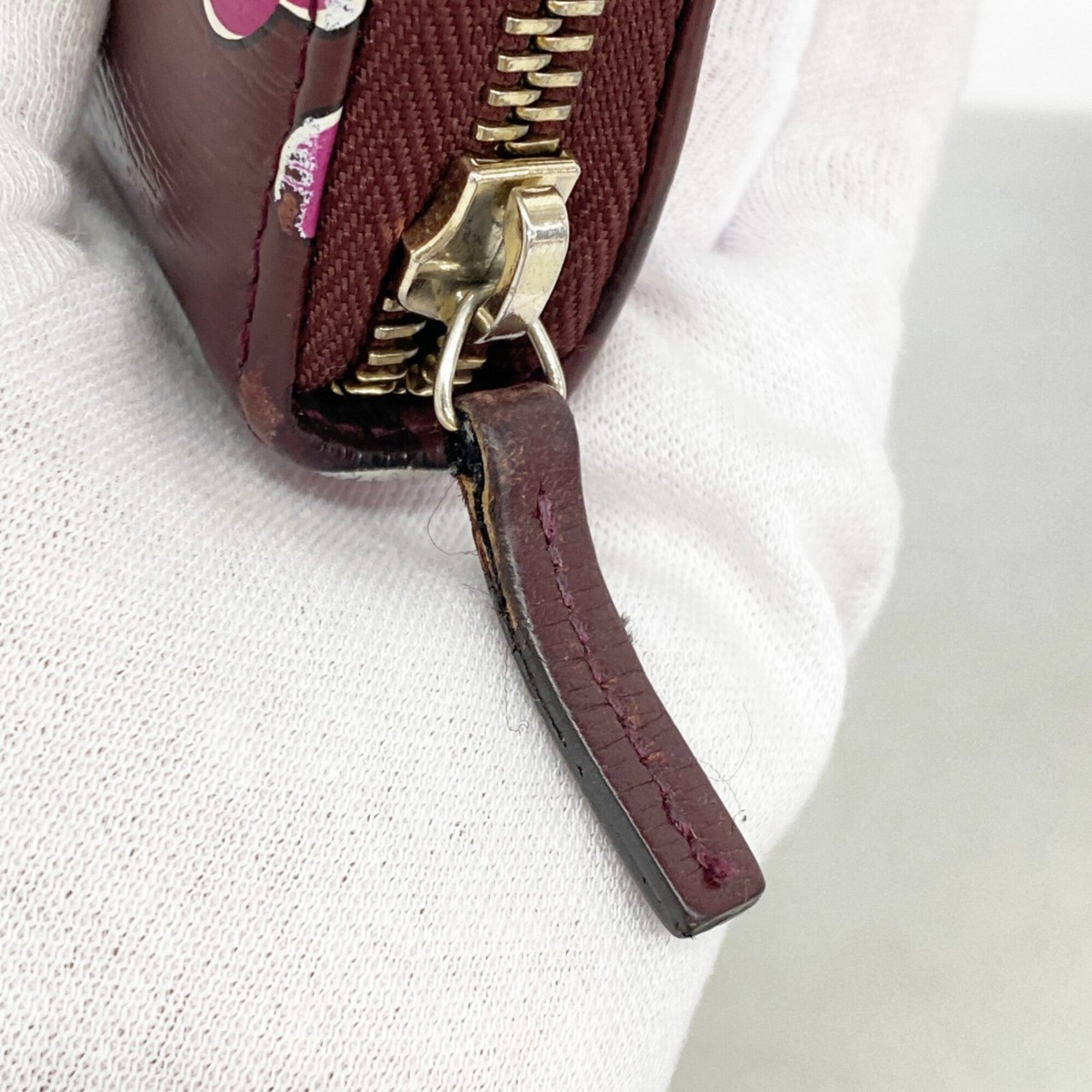 Gucci Pink Purple Long Wallet (Bi-Fold) (Pre-Owned)