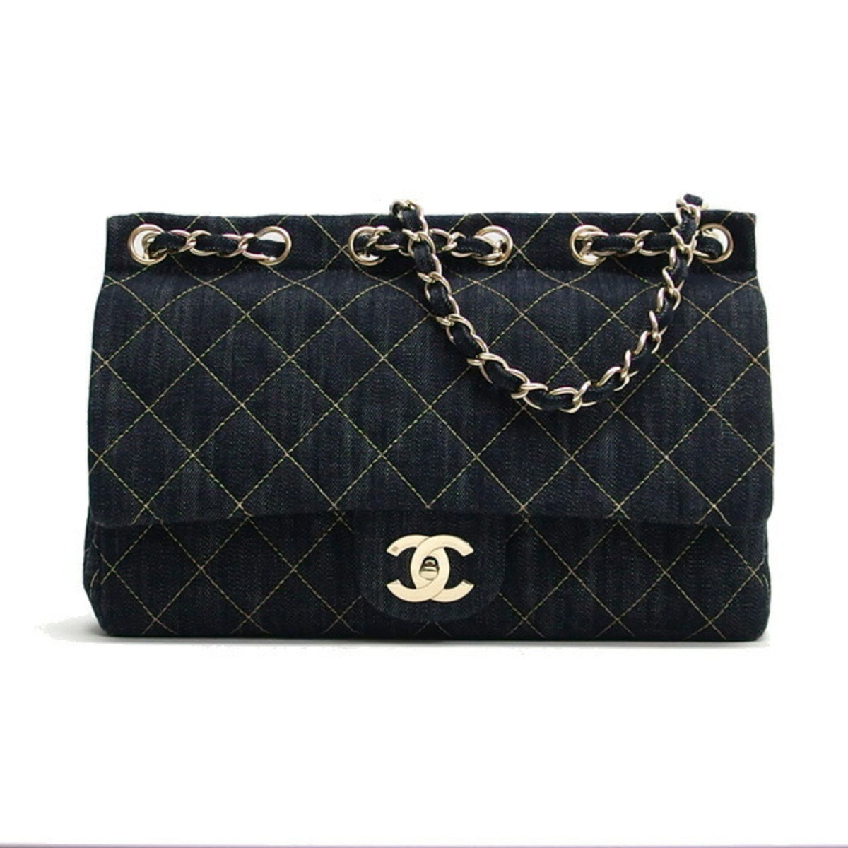 Chanel Denim Shoulder Bag (Pre-Owned)