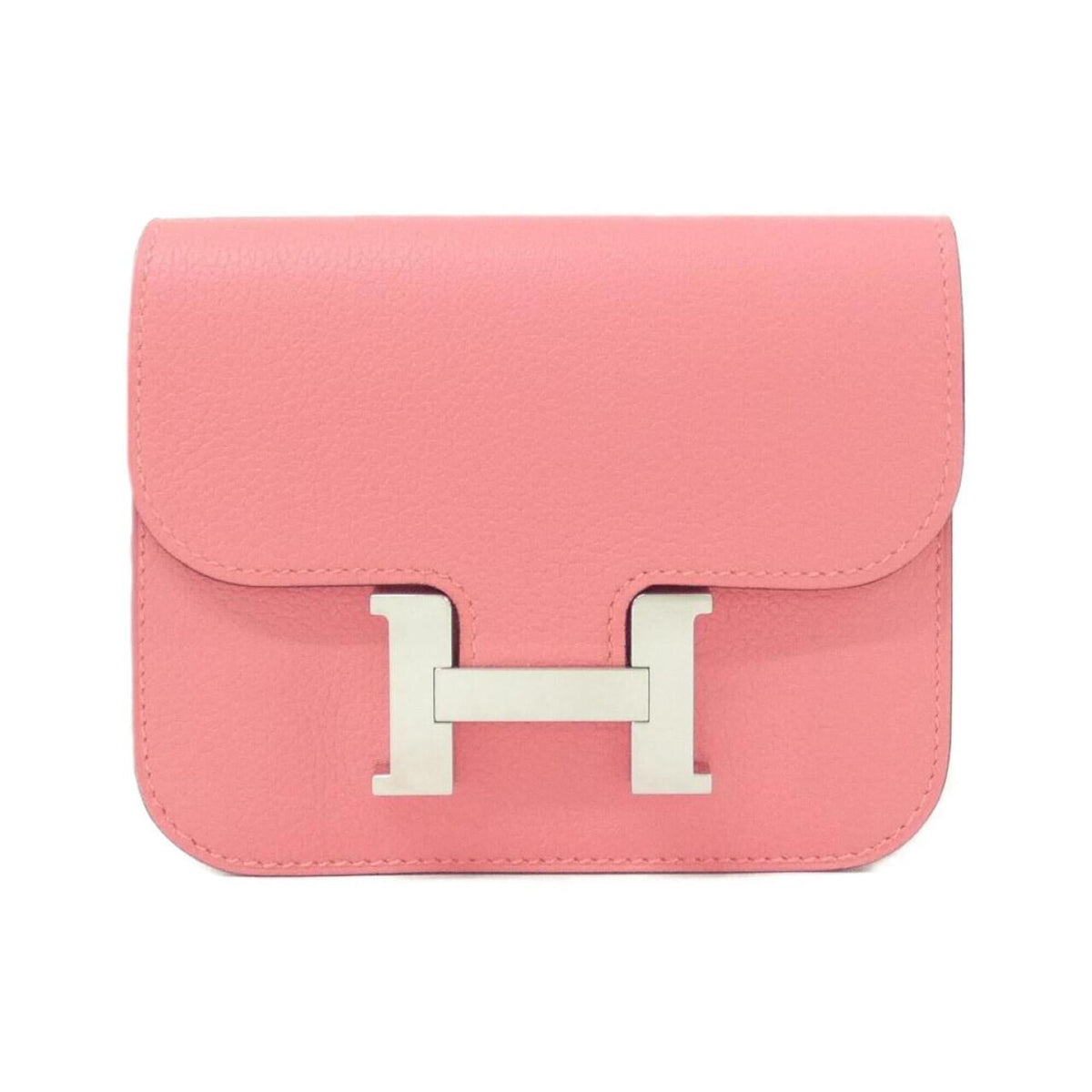Hermes Pink Coin Purse/Coin Case (Pre-Owned)