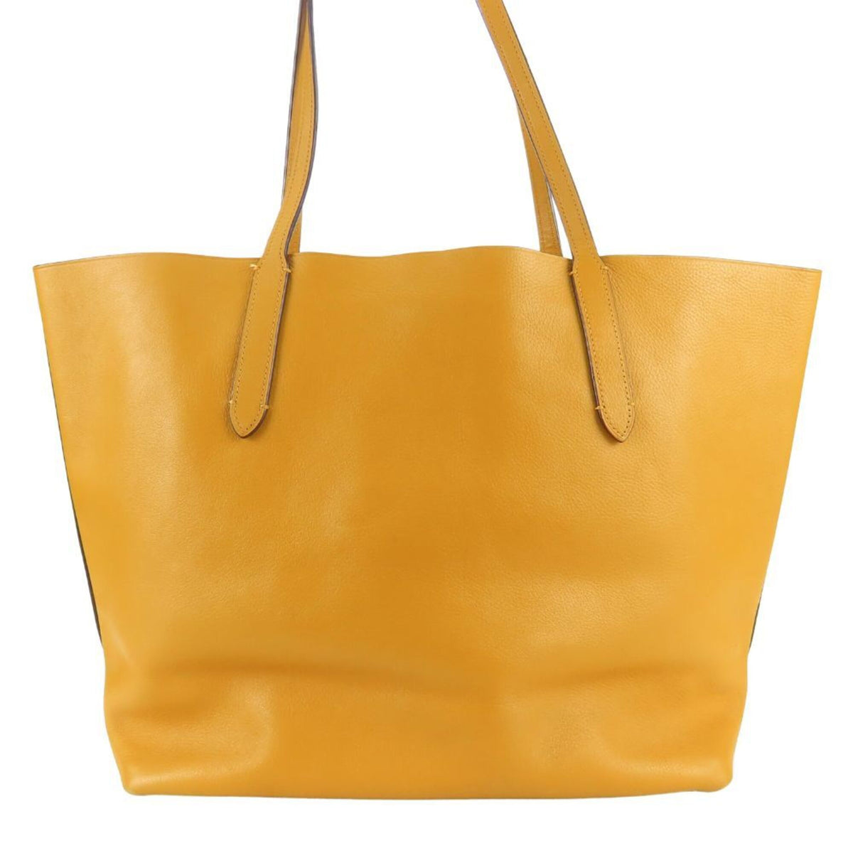 Coach Mustard Leather Tote Bag (Pre-Owned)