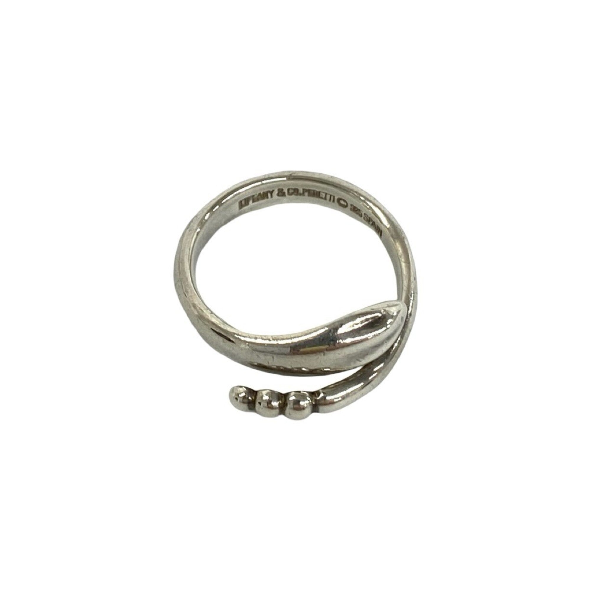 Tiffany Silver Silver 925 Band Ring (Pre-Owned)