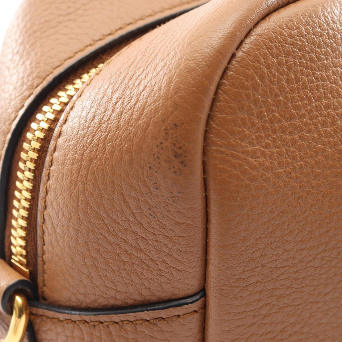 Prada Brown Leather Handbag (Pre-Owned)