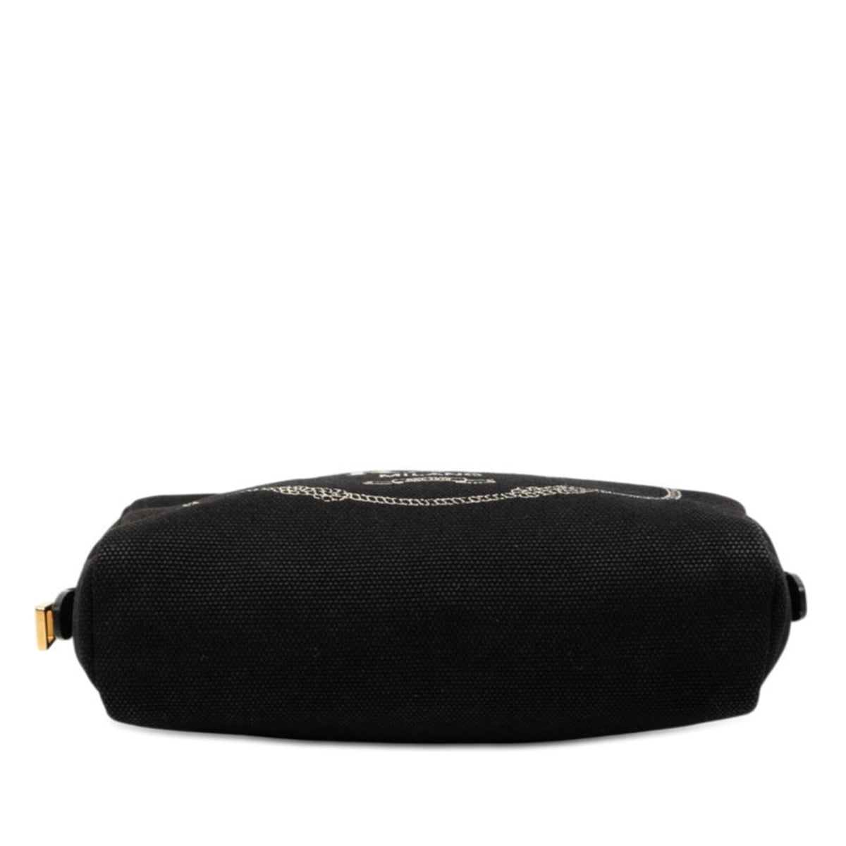 Prada Black Canvas Handbag Pouch (Pre-Owned)