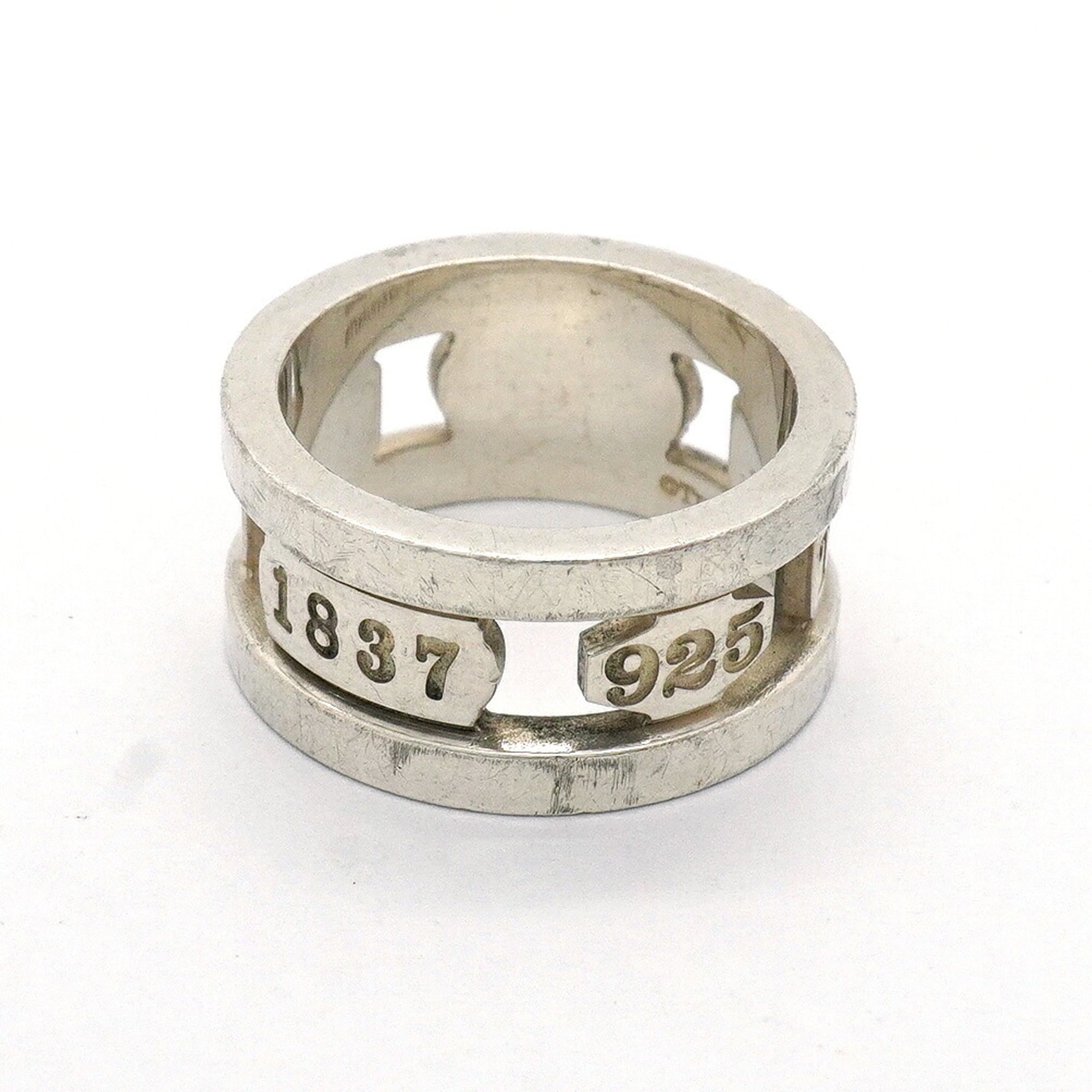 Tiffany Silver 925 Band Ring (Pre-Owned)