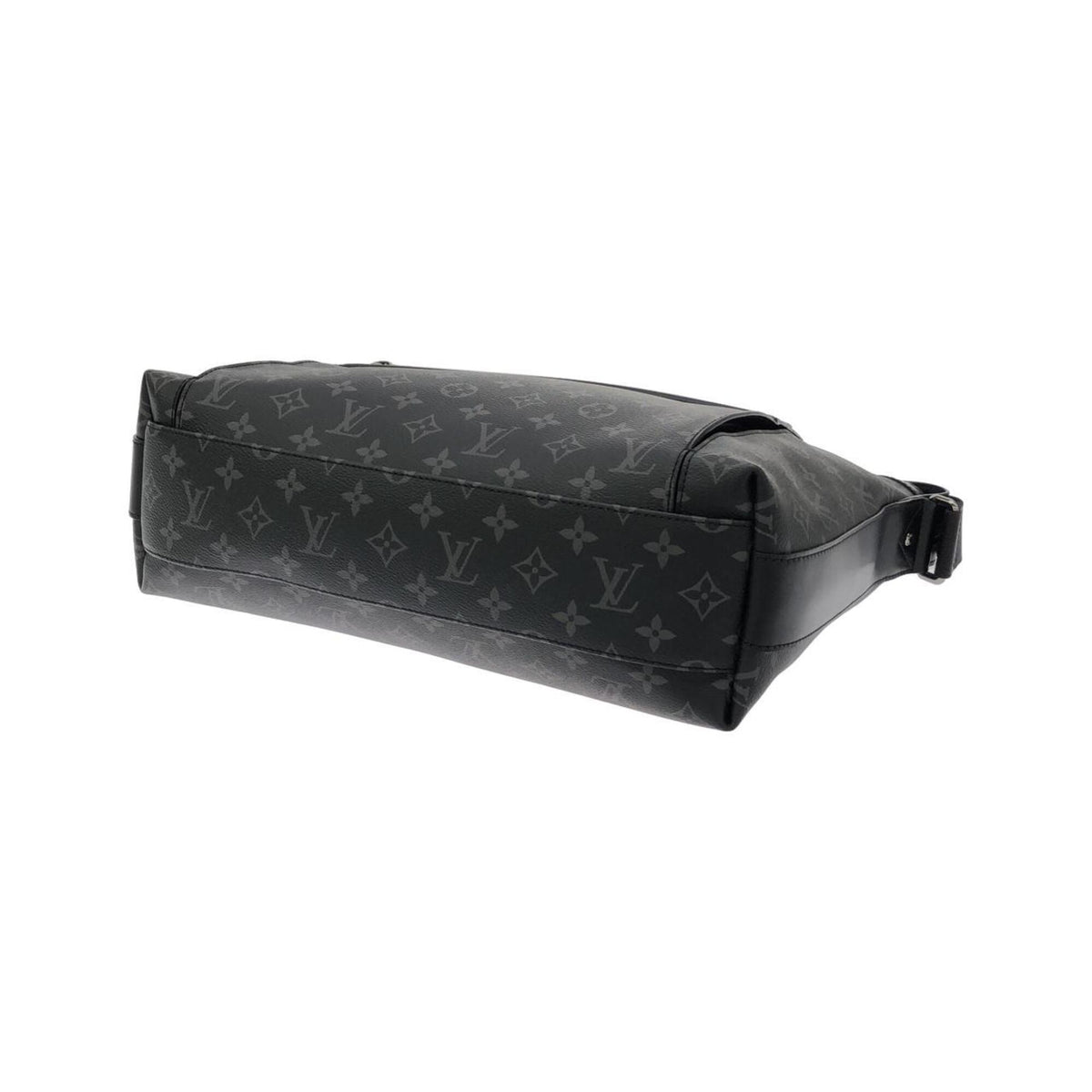 Louis Vuitton Black Coated Canvas Shoulder Bag (Pre-Owned)