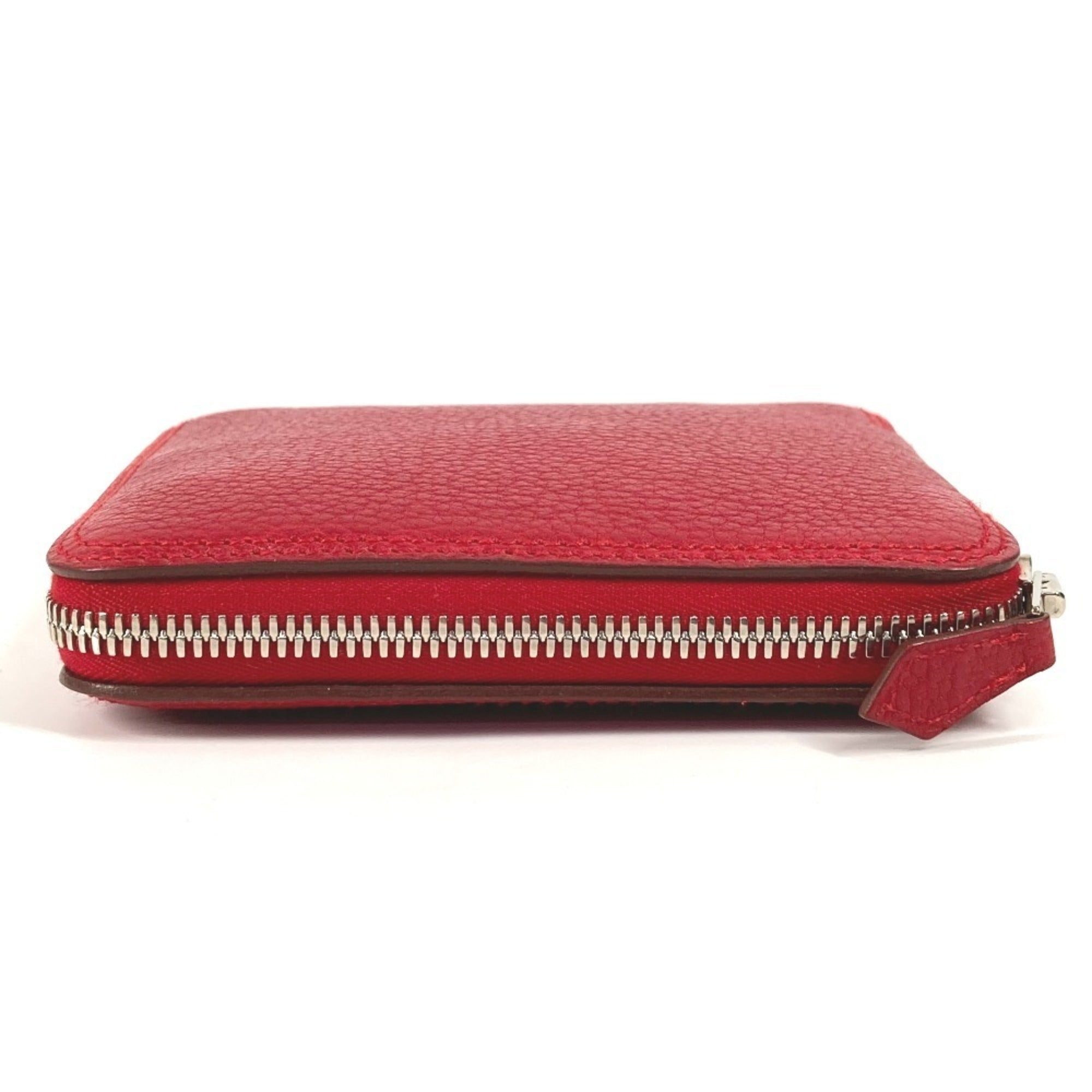 Hermes Red Color Leather Eco-Bag Handbag Shoulder Bag Tote Bag (Pre-Owned)