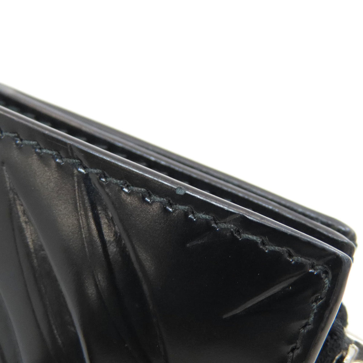 Prada Black Leather Wallet (Bi-Fold) (Pre-Owned)