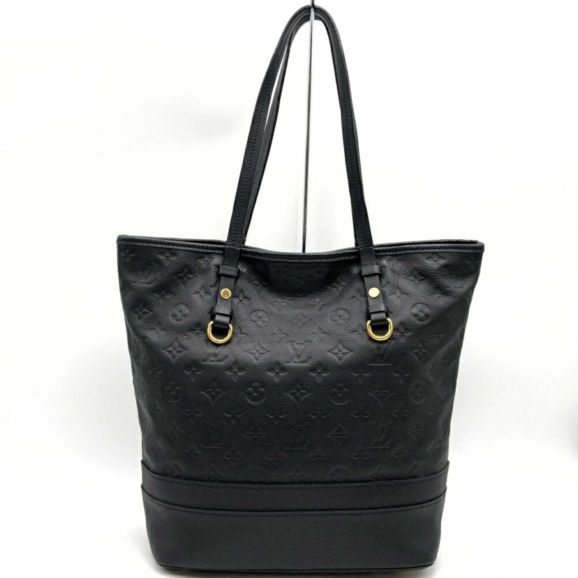 Louis Vuitton Black Infini Monogram Monogram Empreinte Pouch Shoulder Bag Tote Bag (Pre-Owned)