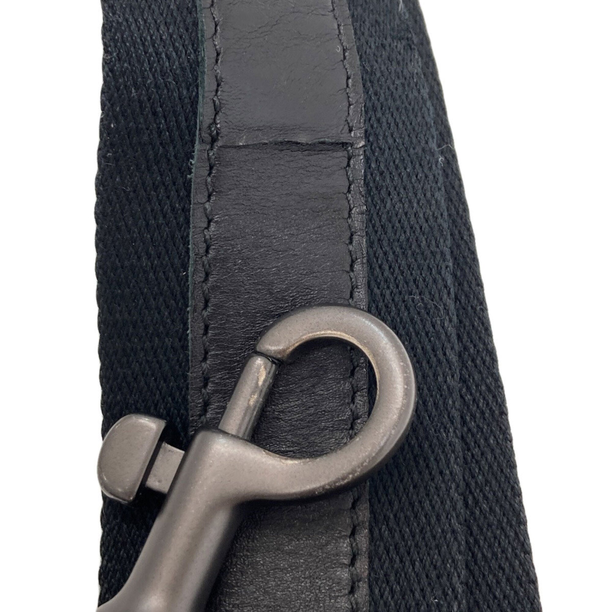 Bottega Veneta Intrecciato Black Leather Shoulder Bag (Pre-Owned)