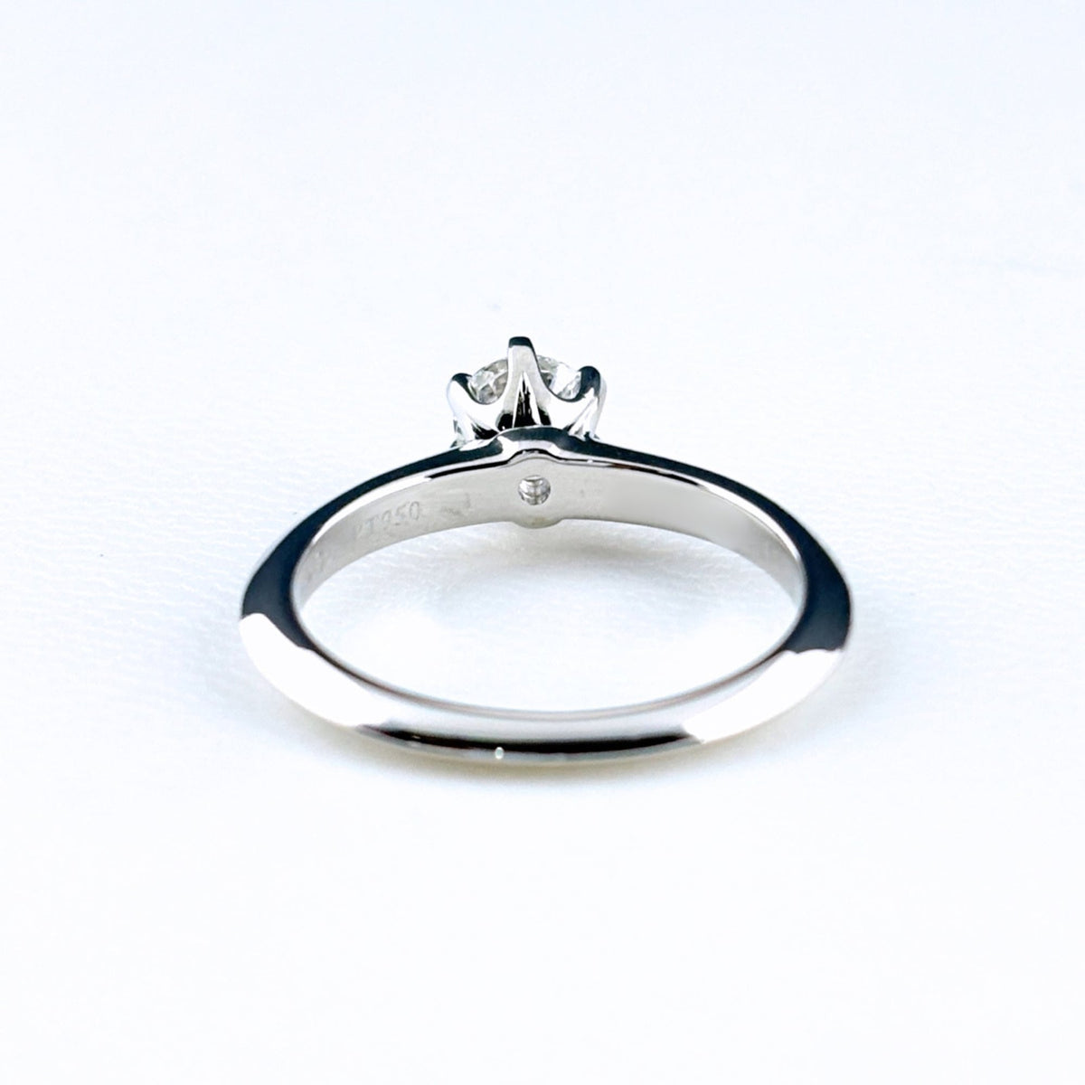 Tiffany Platinum 950 Band Ring (Pre-Owned)
